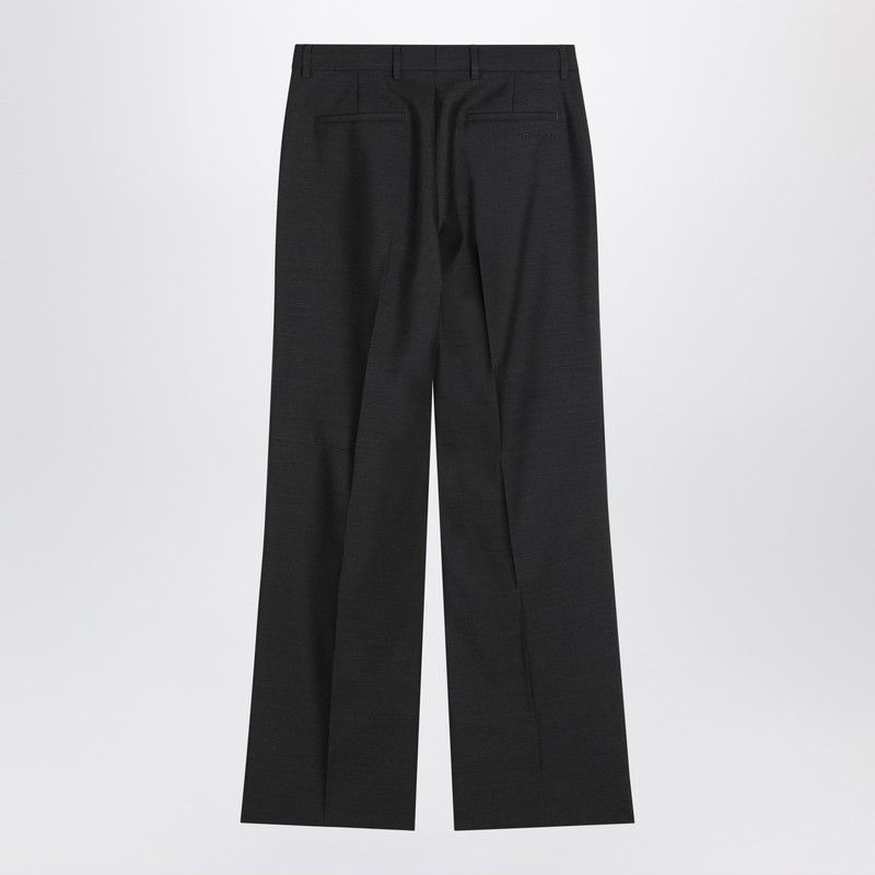 Gucci Gucci Gray Wool Trousers Size 27" / US 4 / IT 40 - 2 Thumbnail