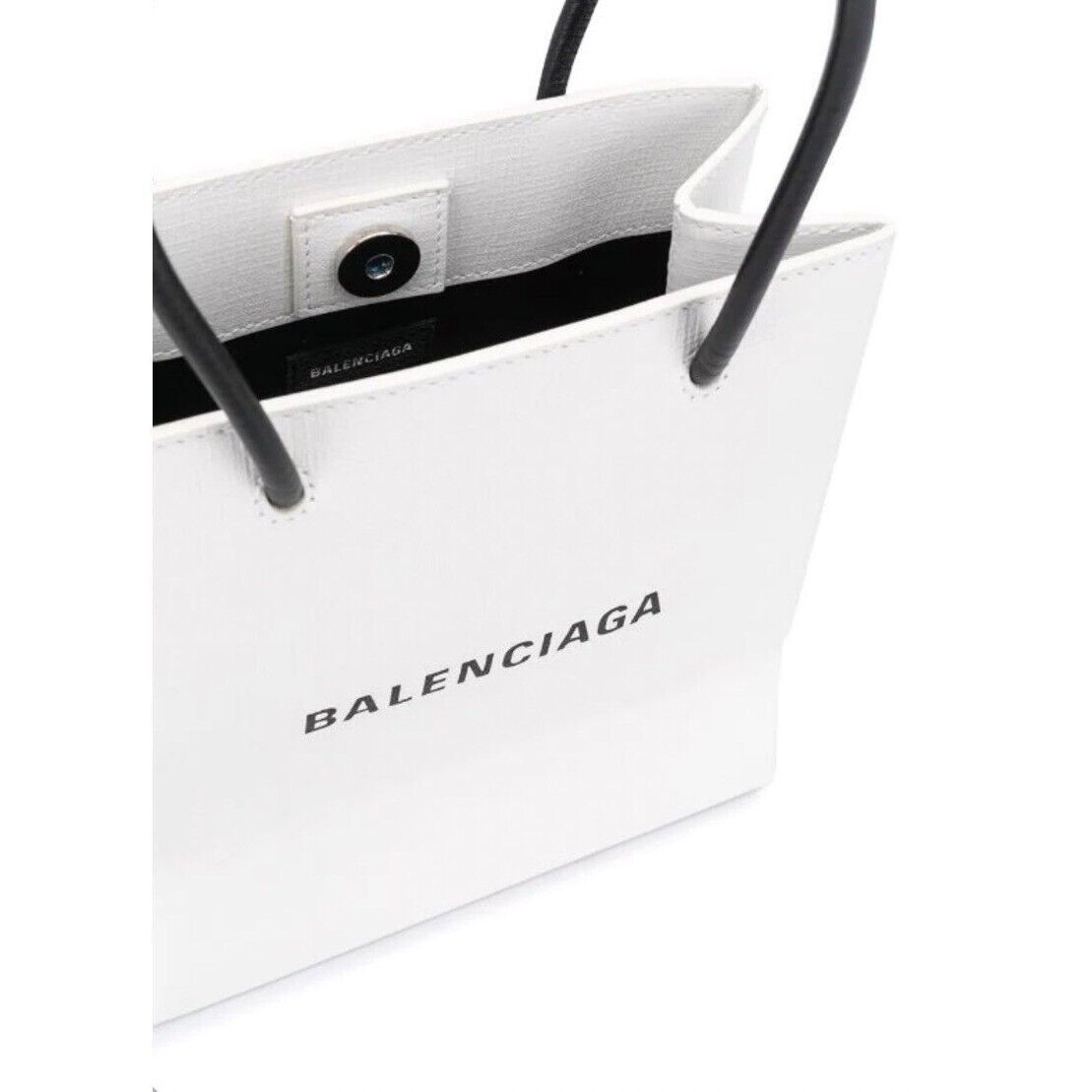 Balenciaga XXS Shopping Tote Bag White Size ONE SIZE - 2 Thumbnail