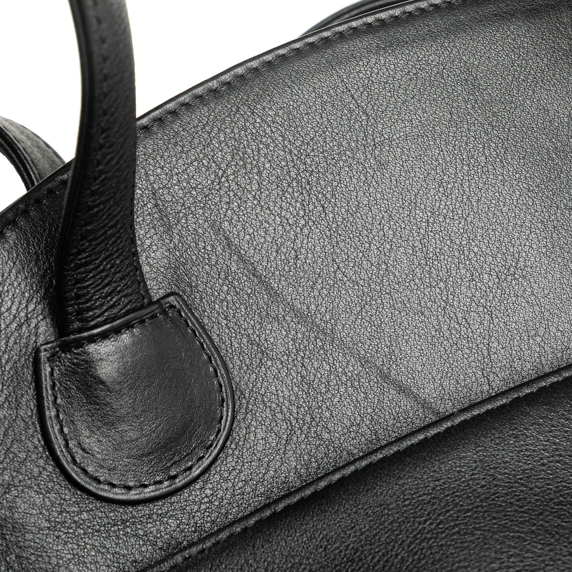 Dior Dior Leather CD Logo Shoulder Bag Black Size ONE SIZE - 7 Thumbnail