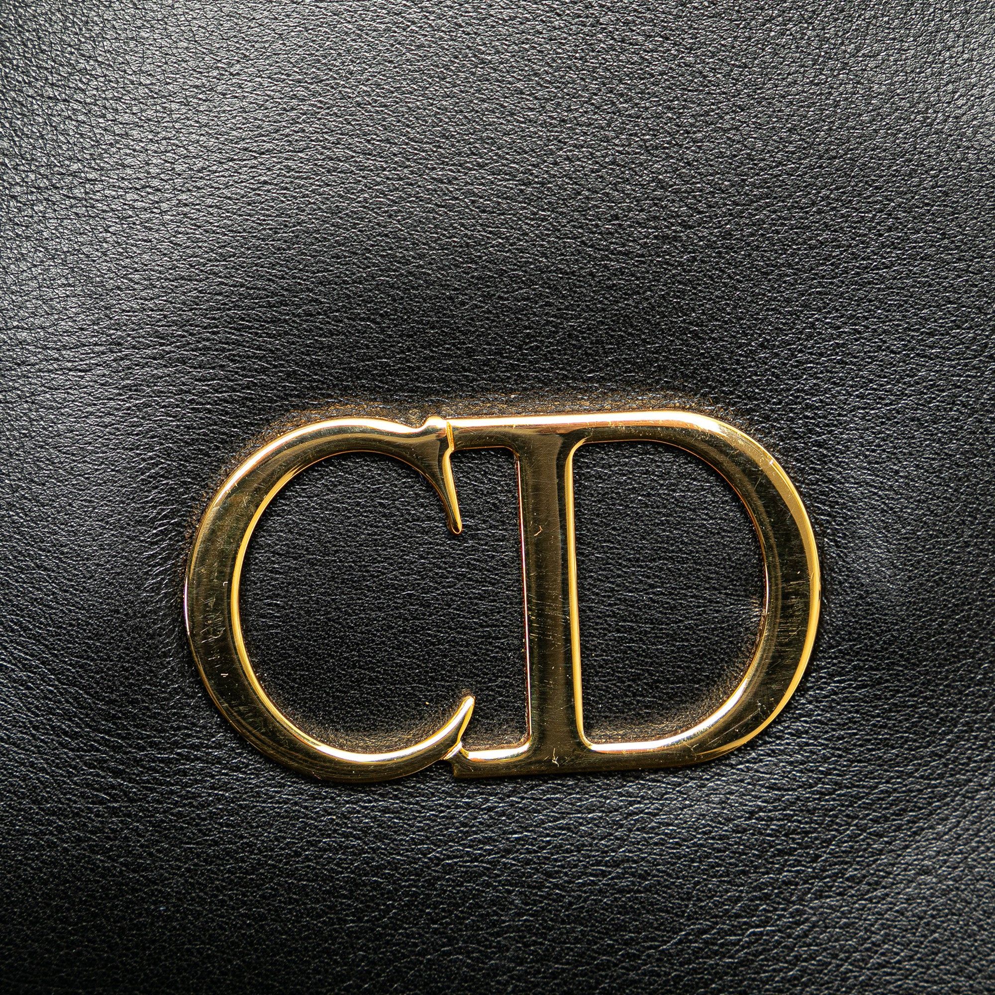 Dior Dior Leather CD Logo Shoulder Bag Black Size ONE SIZE - 6 Thumbnail