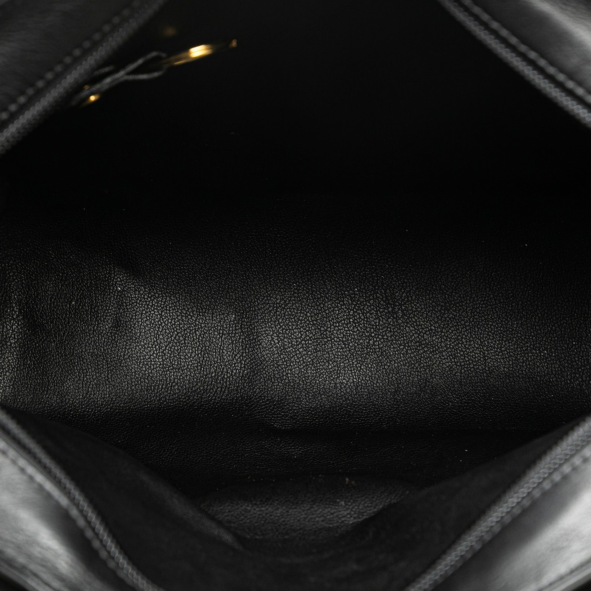 Dior Dior Leather CD Logo Shoulder Bag Black Size ONE SIZE - 4 Thumbnail