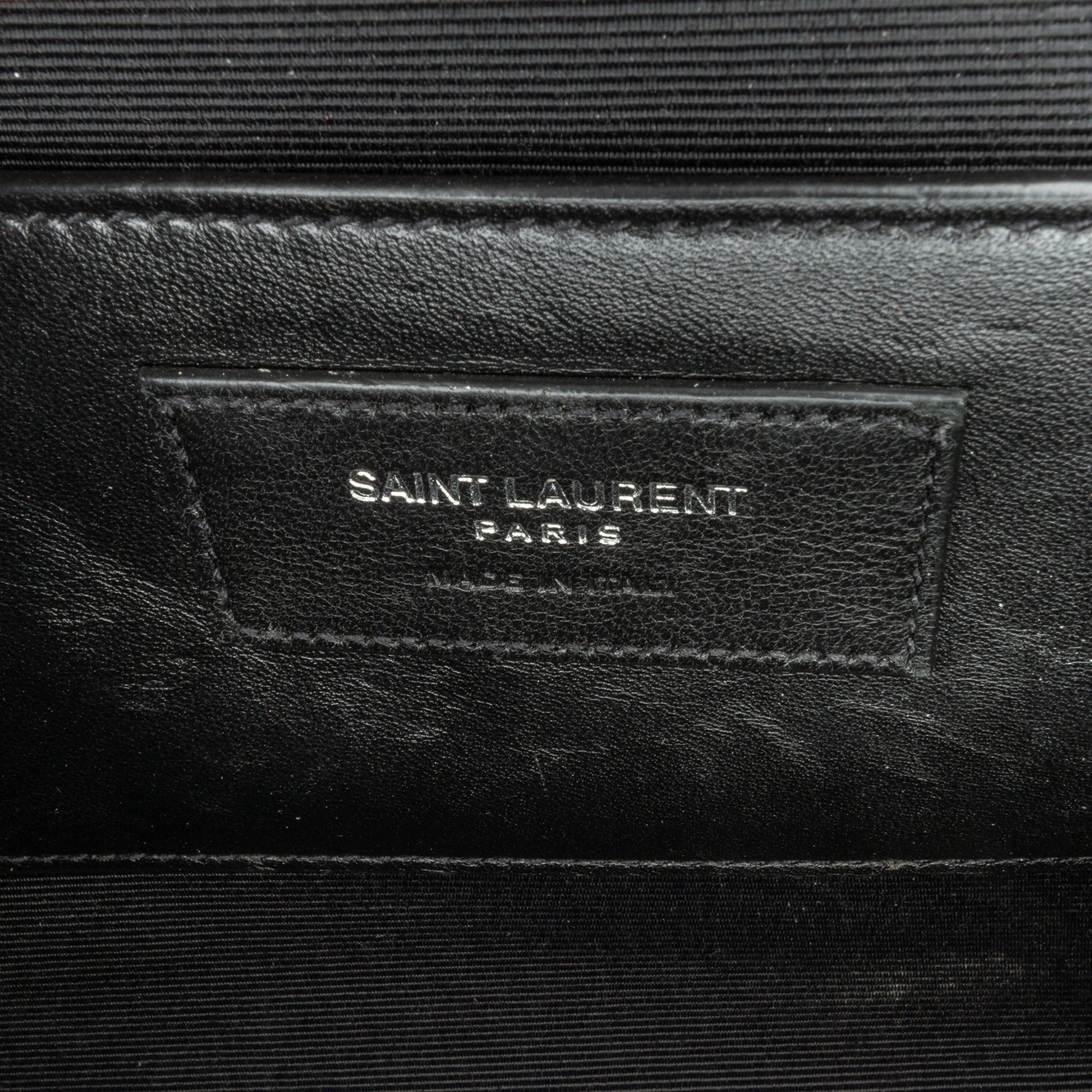 Saint Laurent Paris Saint Laurent Medium Embossed Kate Tassel Crossbody Red Size ONE SIZE - 6 Thumbnail