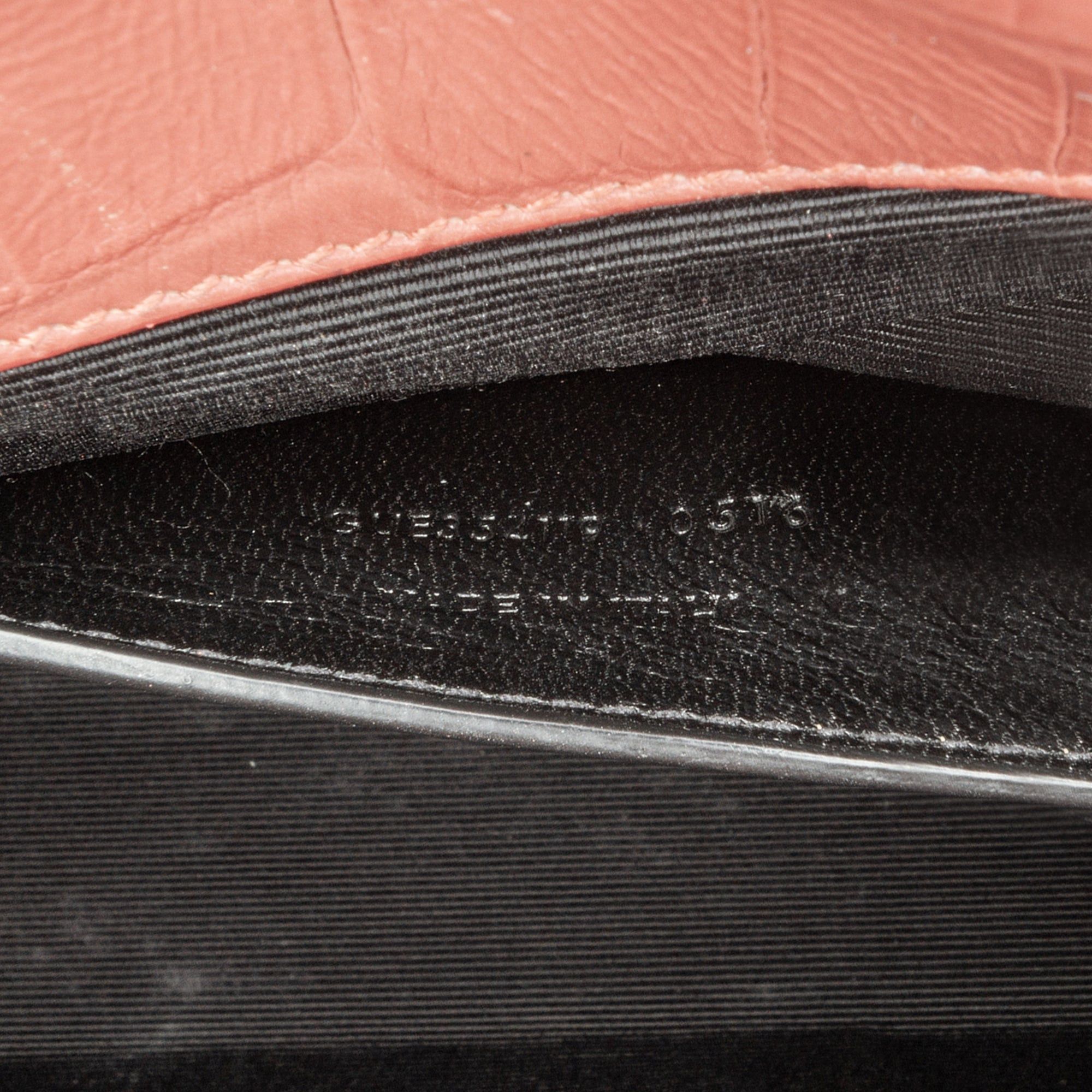 Saint Laurent Paris Saint Laurent Medium Embossed Kate Tassel Crossbody Red Size ONE SIZE - 7 Thumbnail