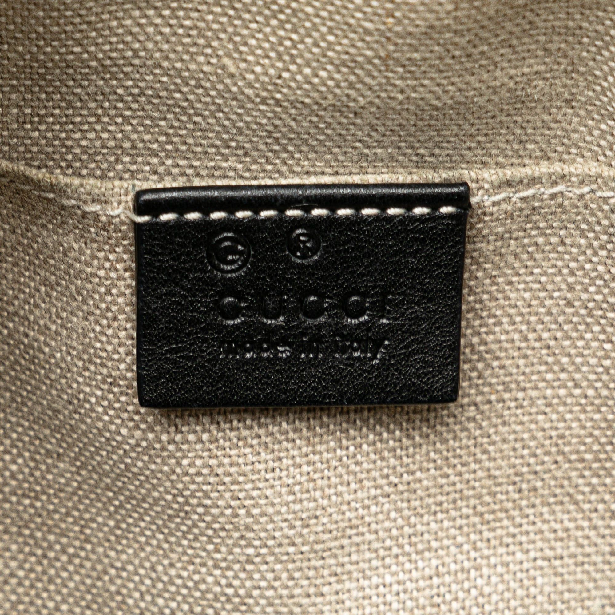 Gucci Gucci Microguccissima Bree Crossbody Black Size ONE SIZE - 6 Thumbnail