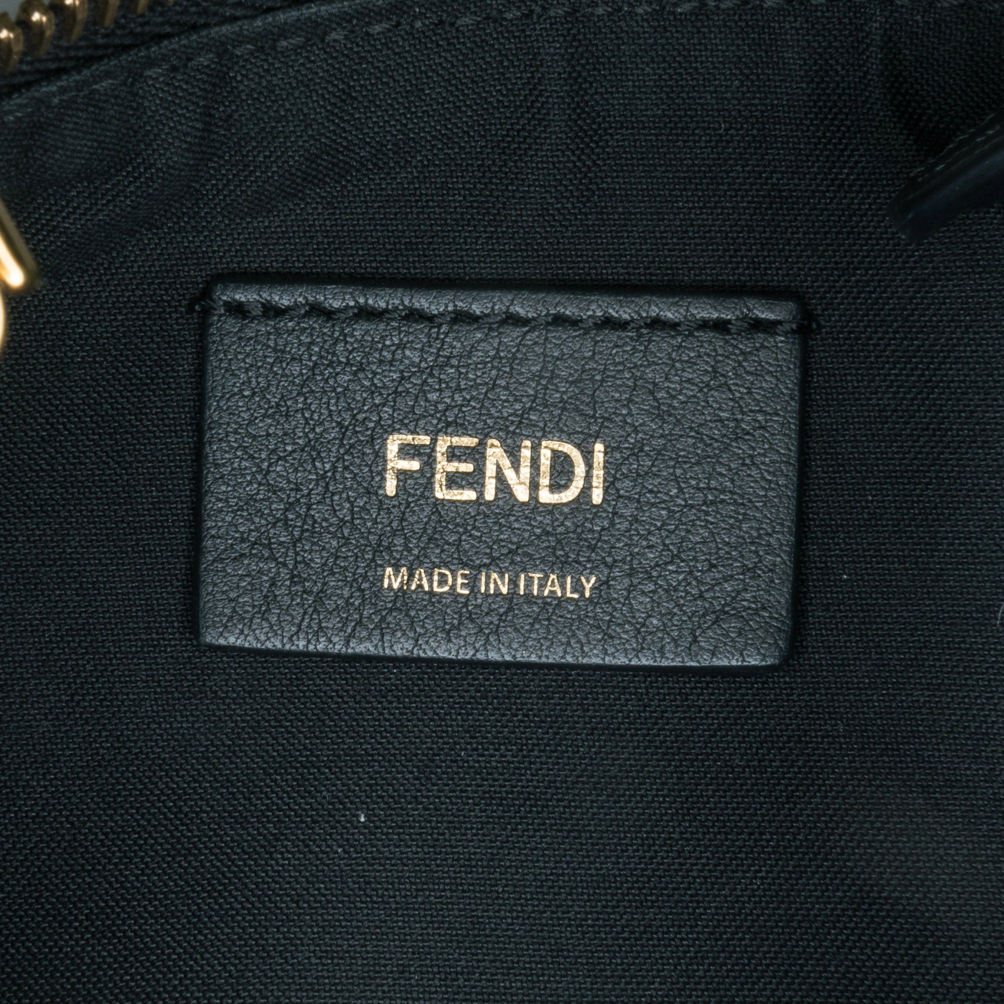 Fendi Fendi Medium Leather Fendigraphy Hobo Black Size ONE SIZE - 5 Thumbnail