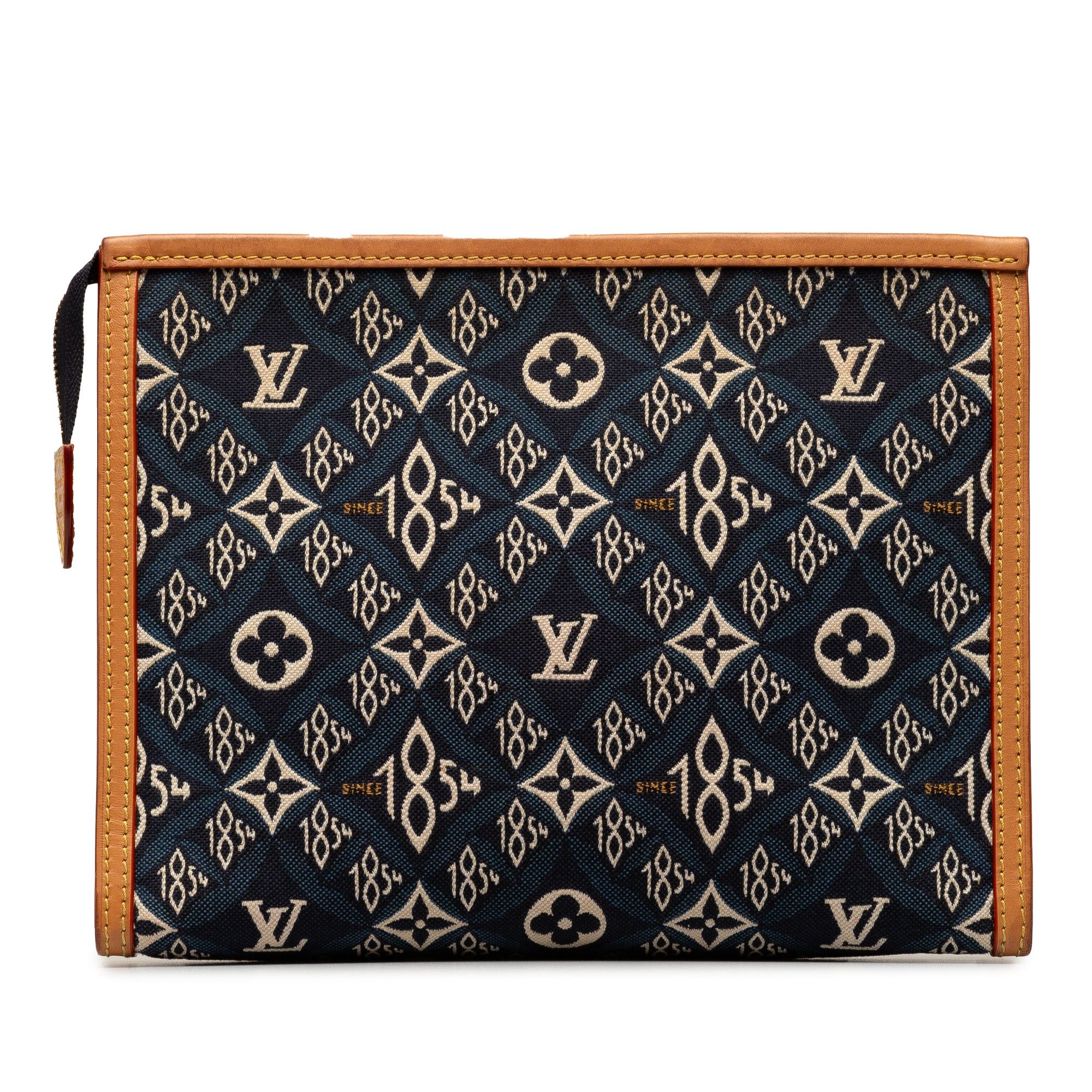 Louis Vuitton Louis Vuitton Monogram Since 1854 Toiletry Pouch 26 Blue Size ONE SIZE - 3 Thumbnail
