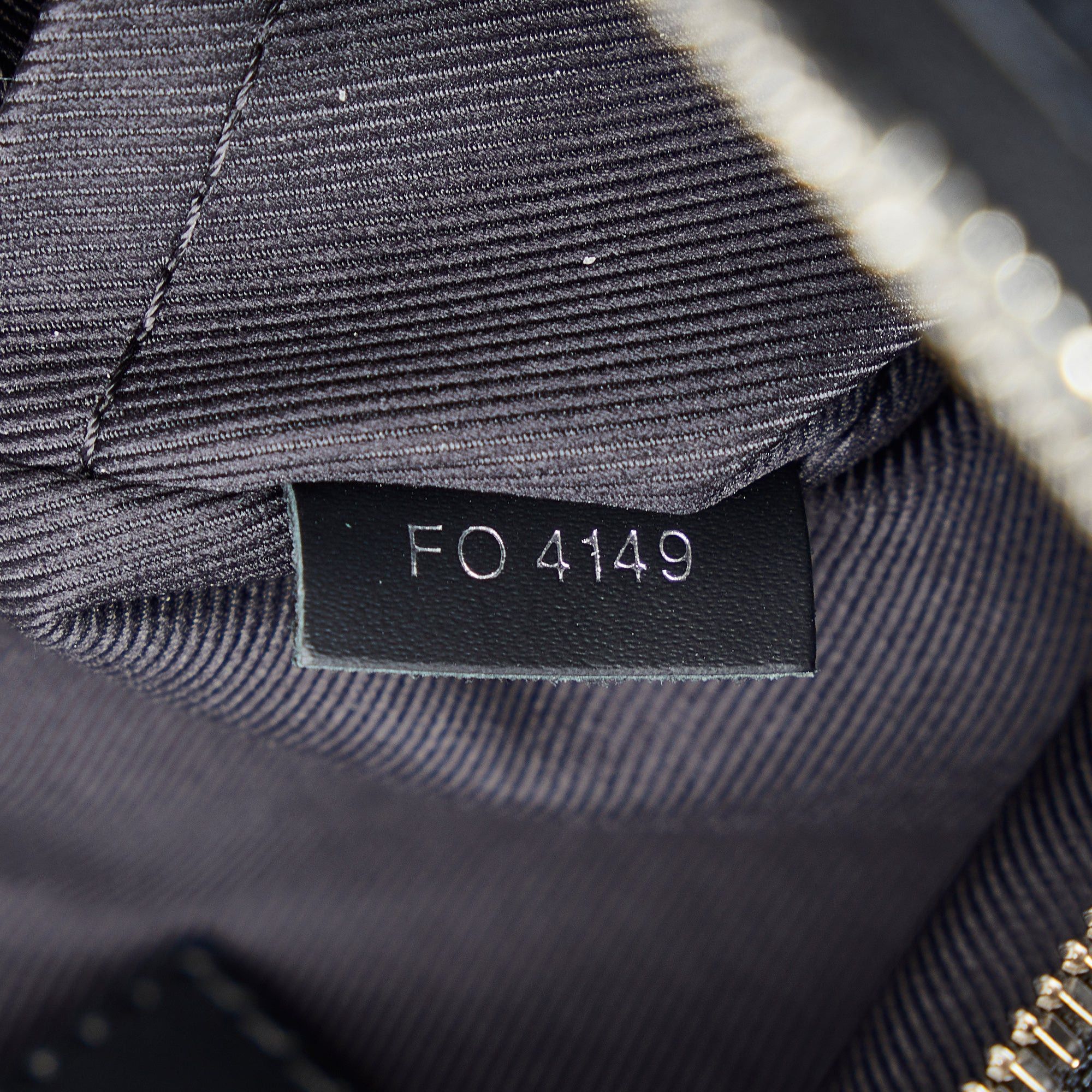 Louis Vuitton Louis Vuitton Damier Graphite Renaissance Map Danube Slim PM Black Size ONE SIZE - 7 Thumbnail