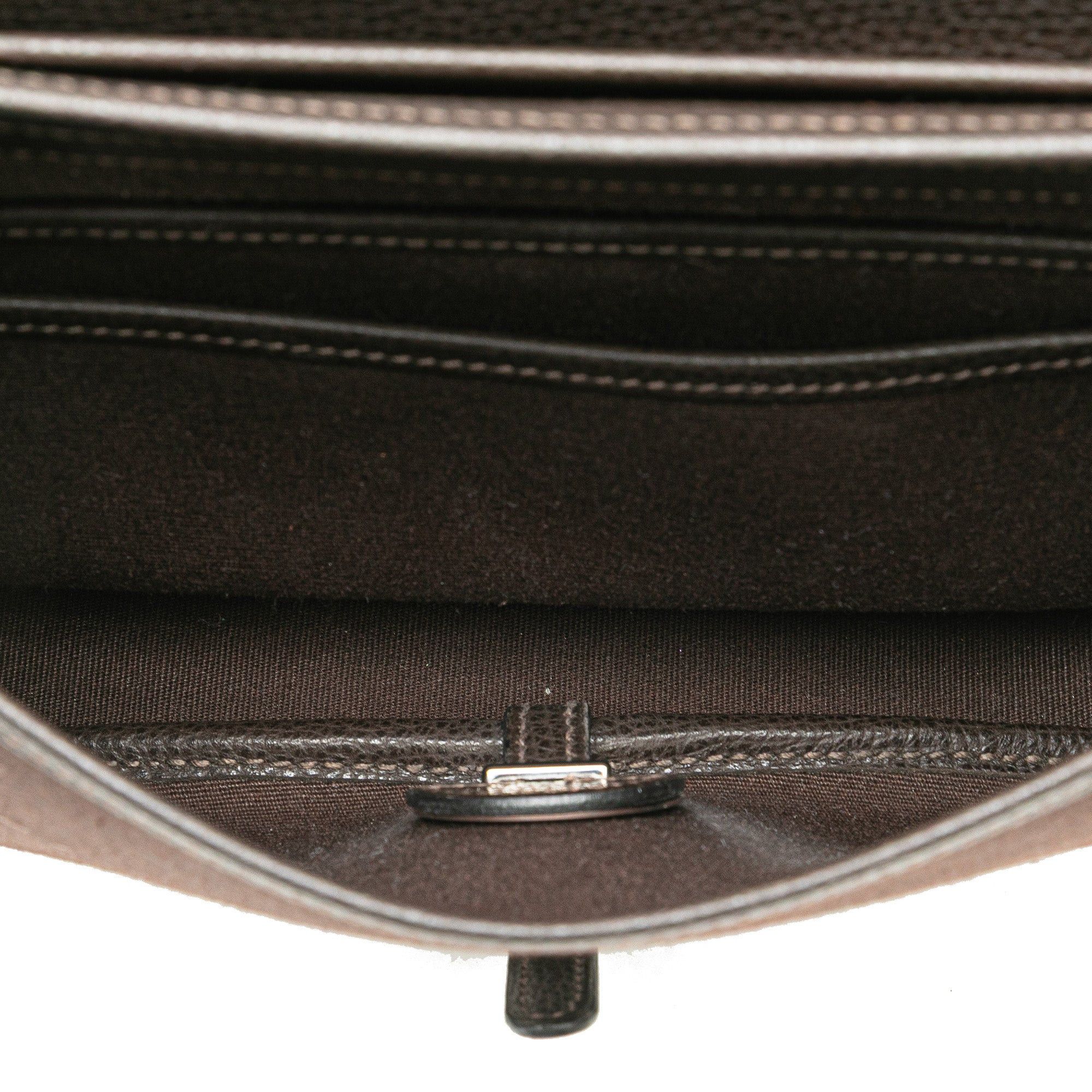 Hermes Hermès Vache Liege and Toile Colorado Bag PM Brown Size ONE SIZE - 4 Thumbnail
