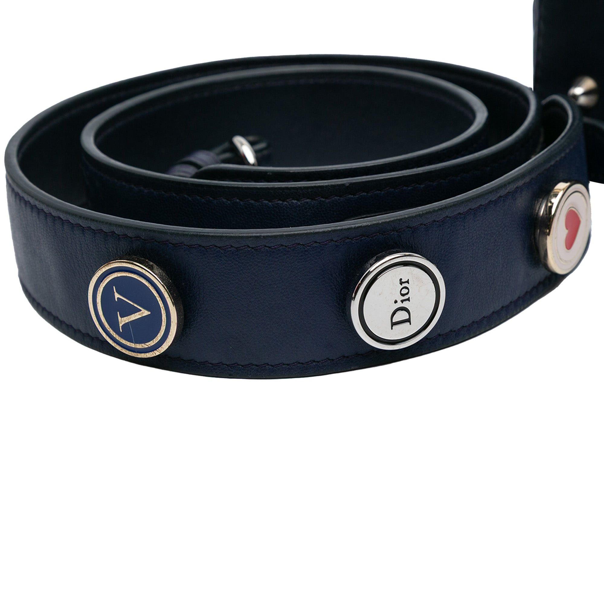Dior Dior Small Lambskin Cannage My ABCDior Lady Dior Blue Size ONE SIZE - 8 Thumbnail