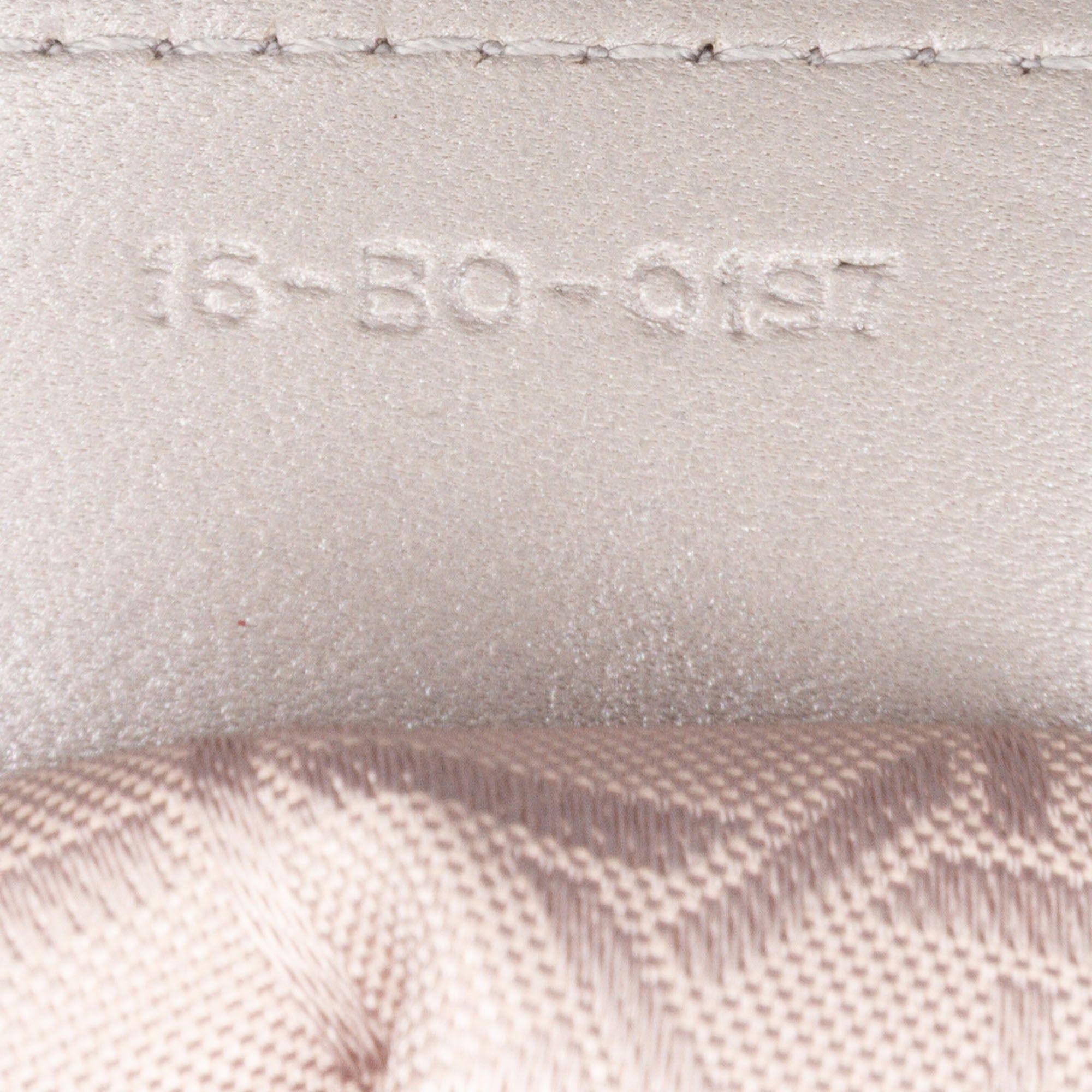 Dior Dior Medium Lambskin Cannage Lady Dior Gray Size ONE SIZE - 6 Thumbnail