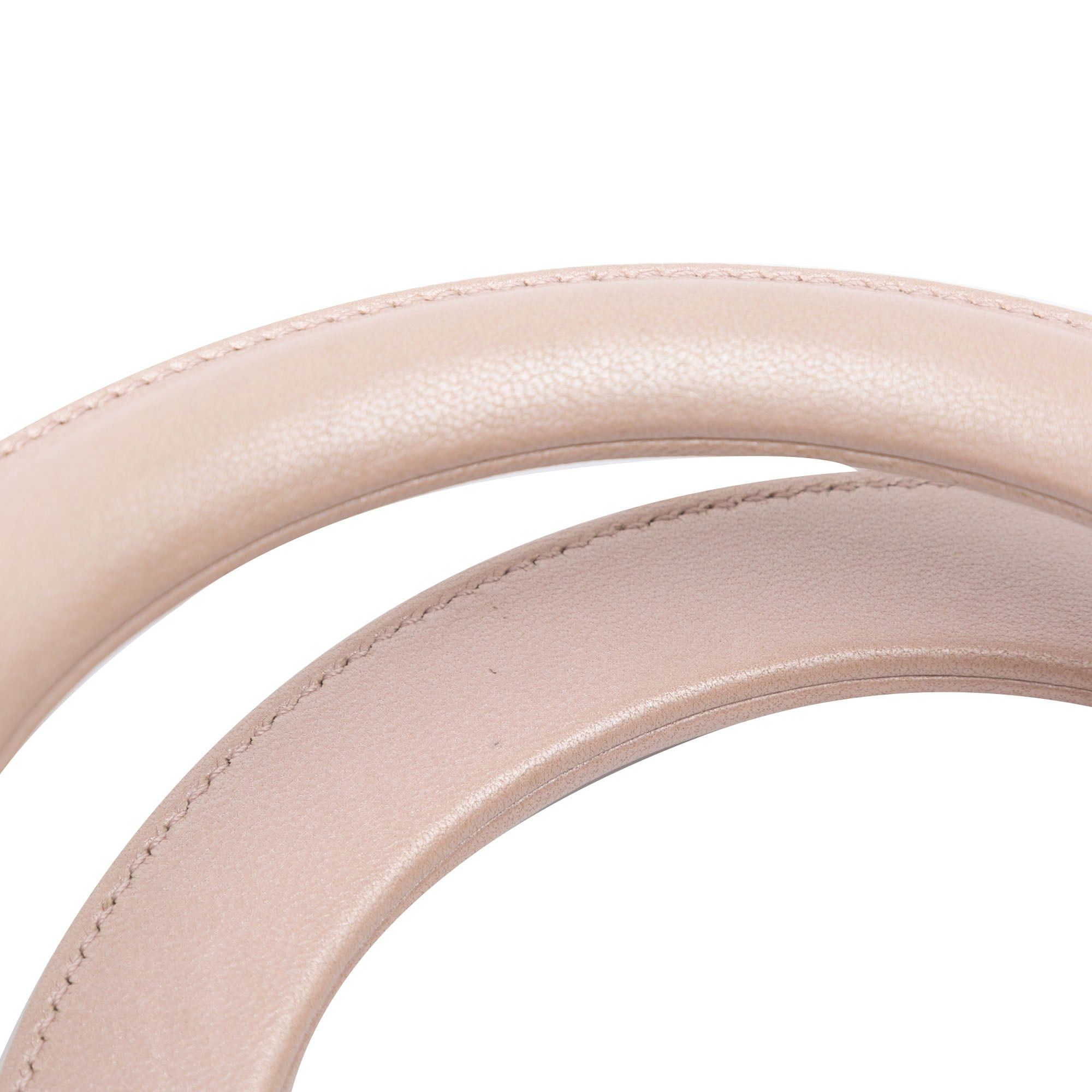 Dior Dior Medium Pearlescent Lambskin Cannage Lady Dior Pink Size ONE SIZE - 11 Thumbnail