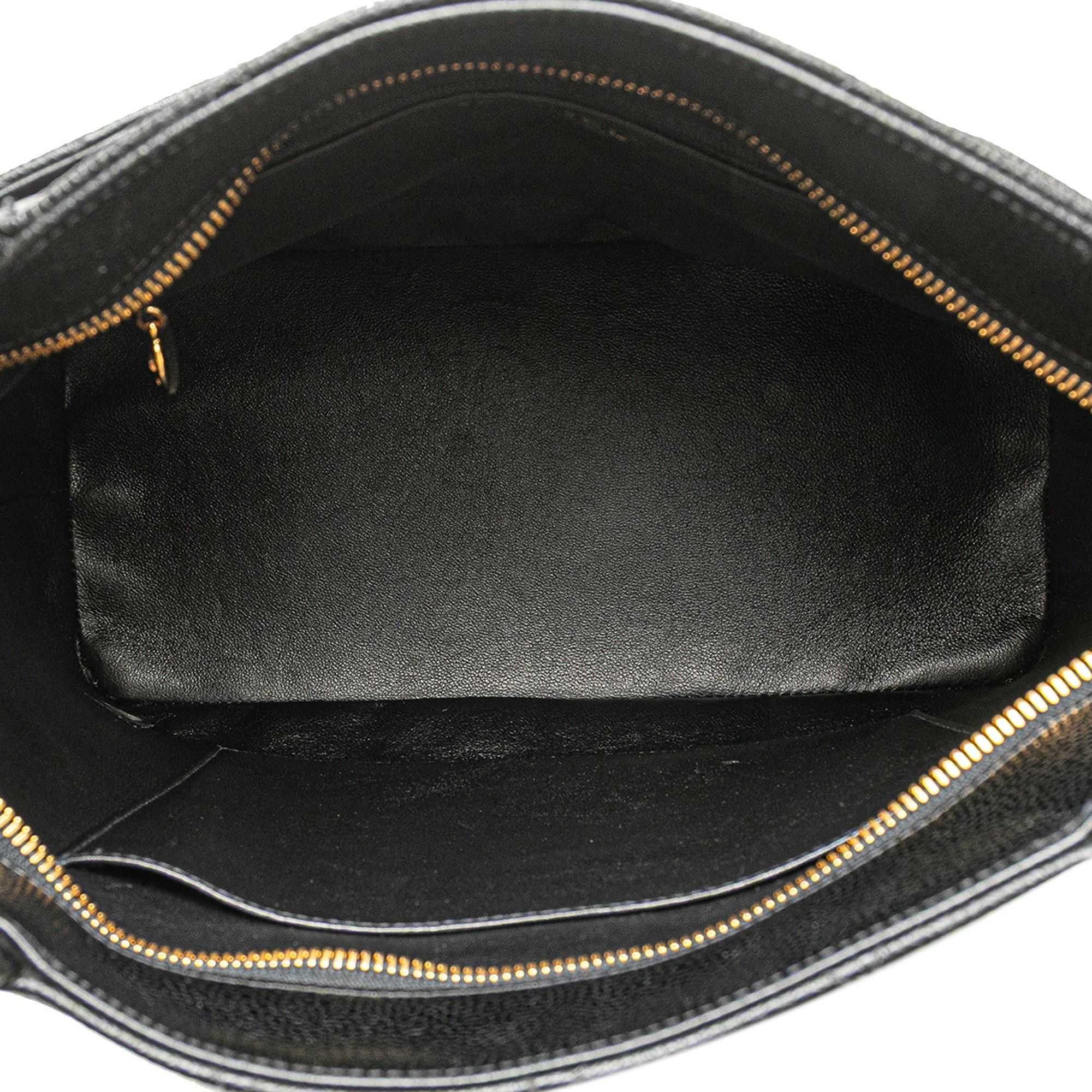 Chanel Chanel Caviar Medallion Tote Black Size ONE SIZE - 4 Thumbnail