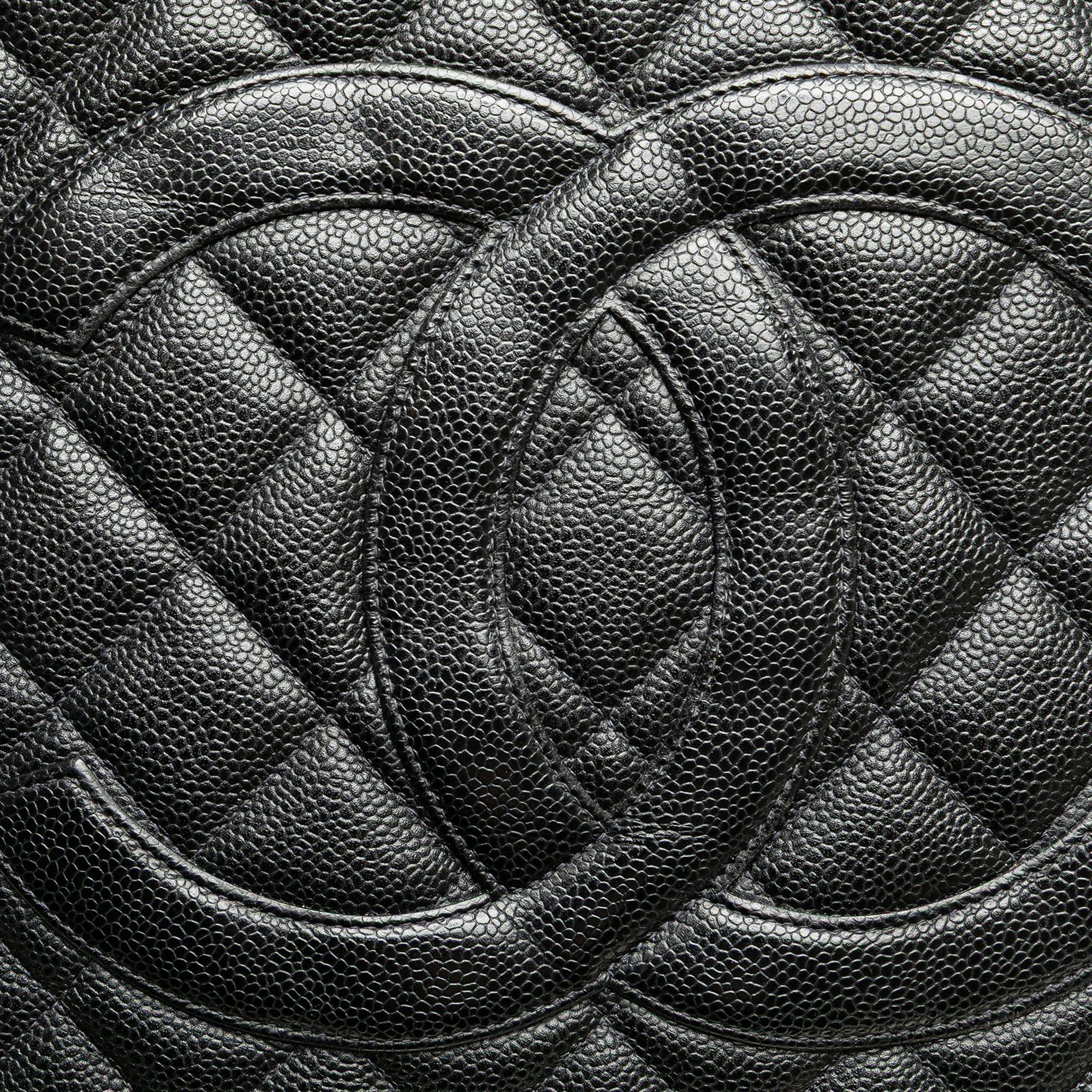 Chanel Chanel Caviar Medallion Tote Black Size ONE SIZE - 7 Thumbnail