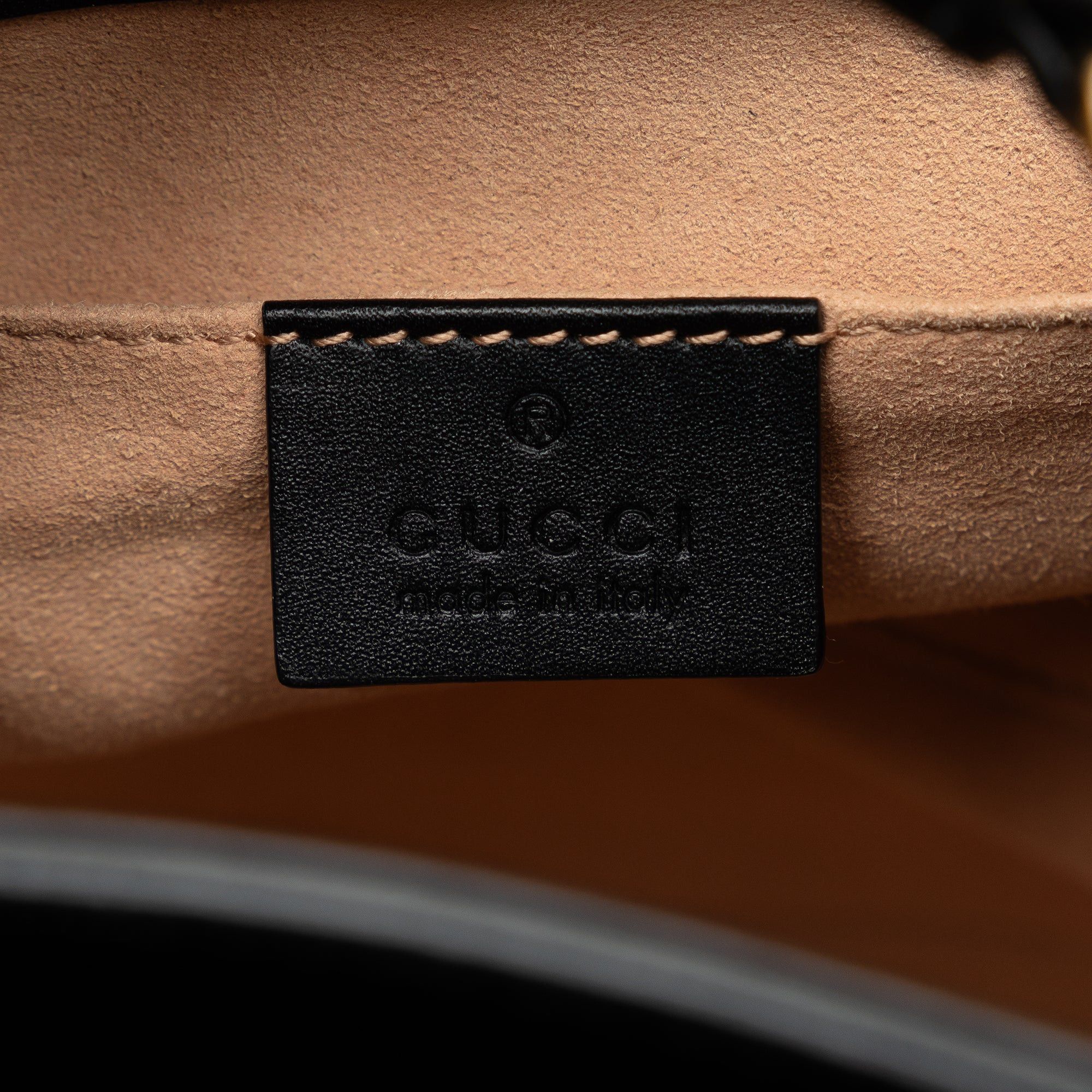 Gucci Gucci Suede Ophidia Web Bucket Bag Black Size ONE SIZE - 6 Thumbnail