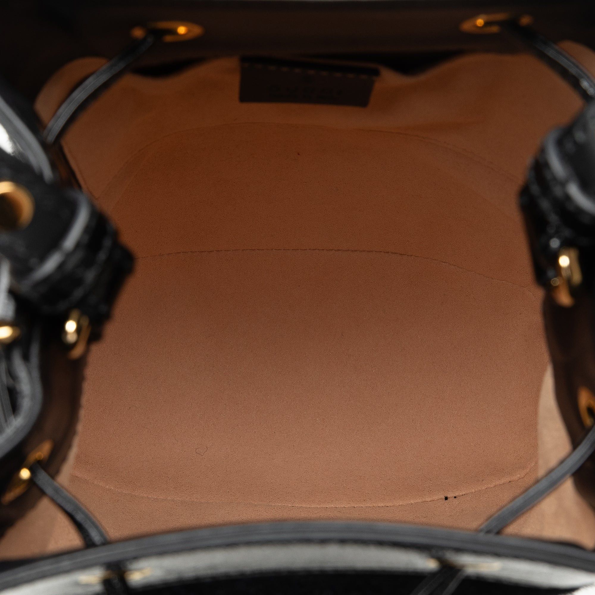 Gucci Gucci Suede Ophidia Web Bucket Bag Black Size ONE SIZE - 5 Thumbnail