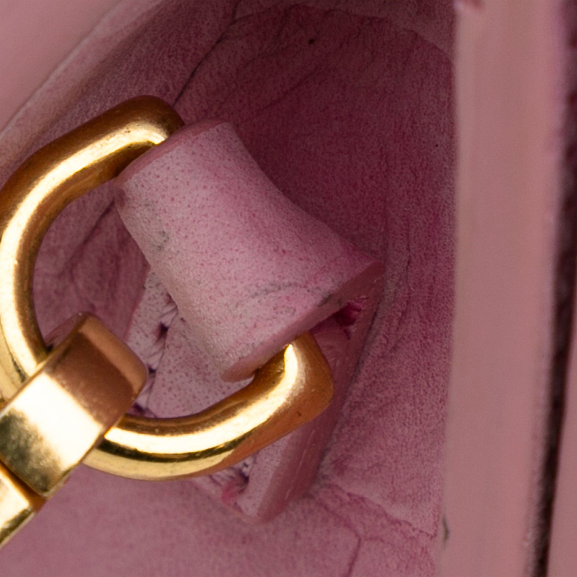 Jacquemus Jacquemus Suede Embossed Le Chiquito Long Pink Size ONE SIZE - 8 Thumbnail