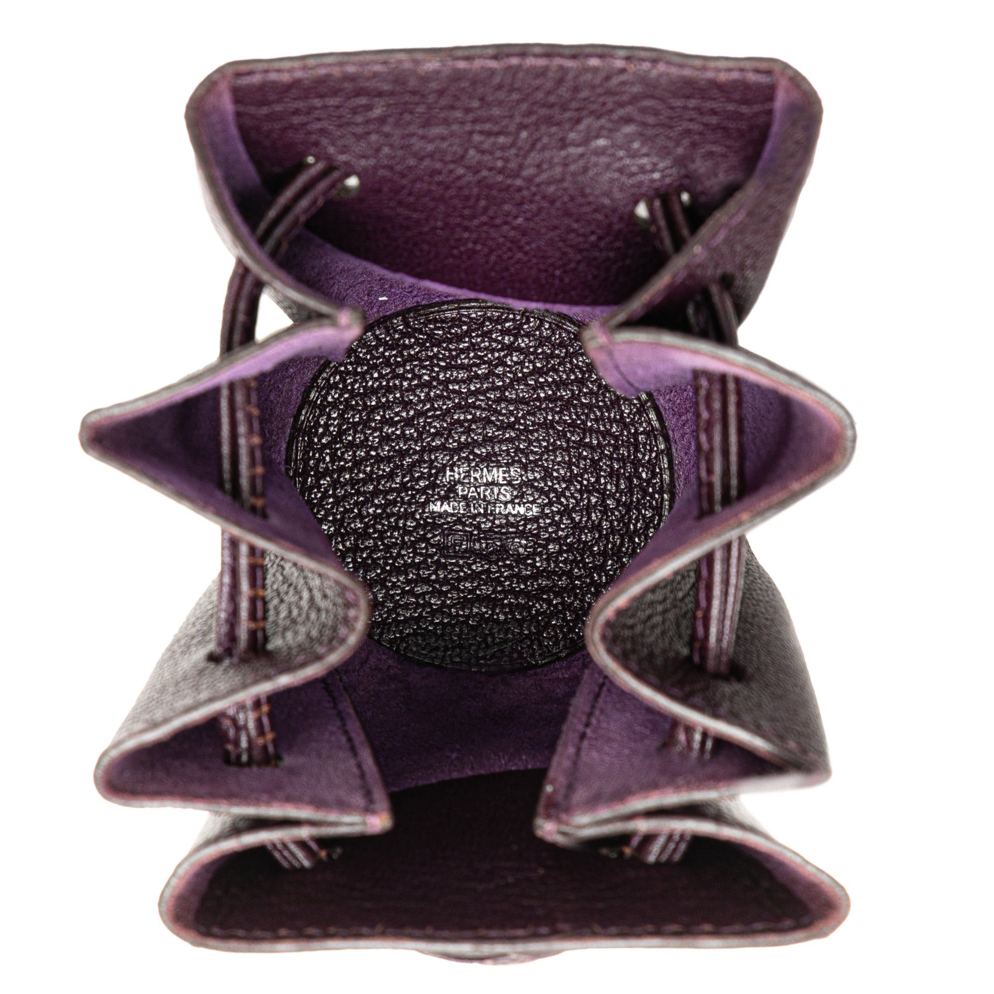 Hermes Hermès Courchevel Vespa Pouch Purple Size ONE SIZE - 4 Thumbnail