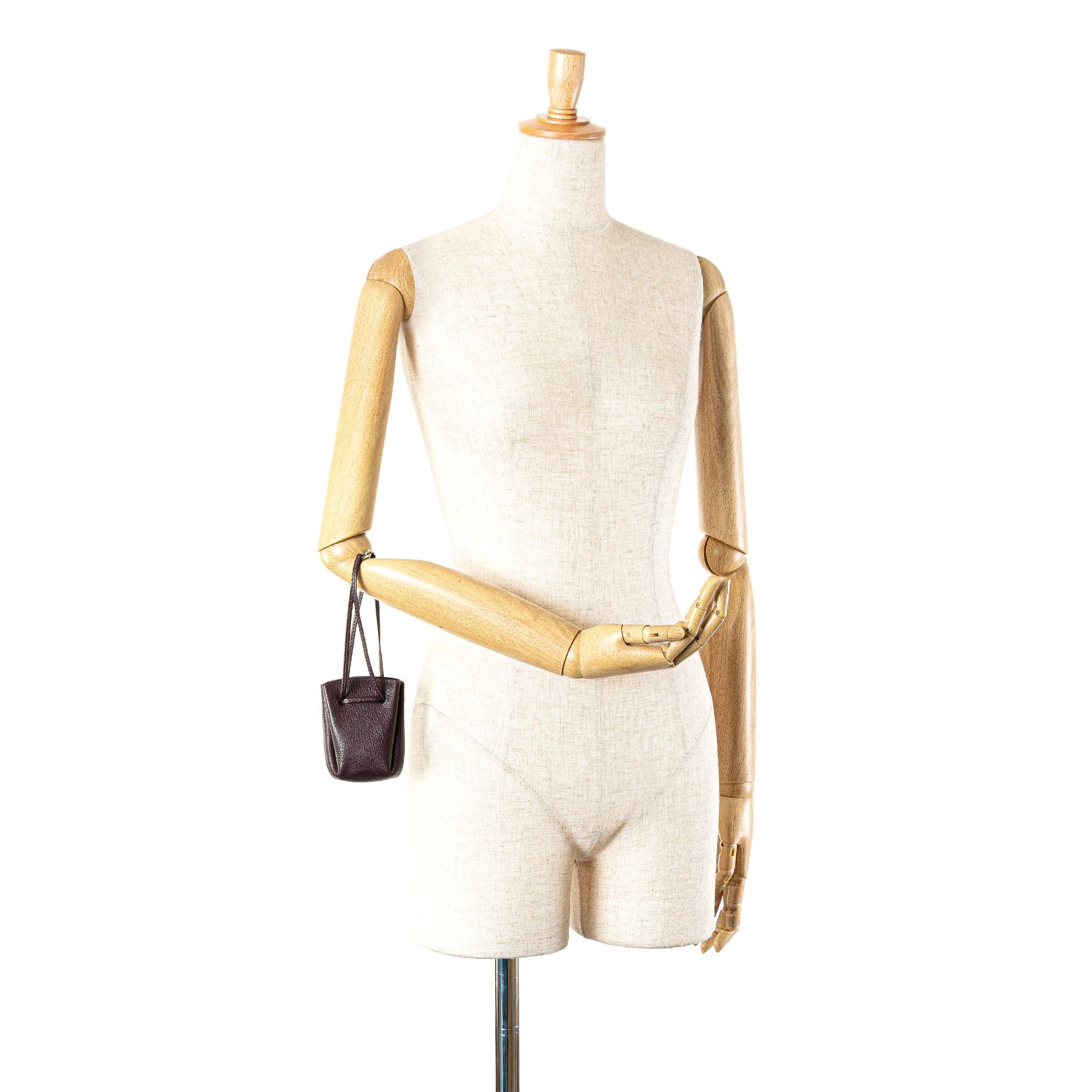 Hermes Hermès Courchevel Vespa Pouch Purple Size ONE SIZE - 6 Thumbnail