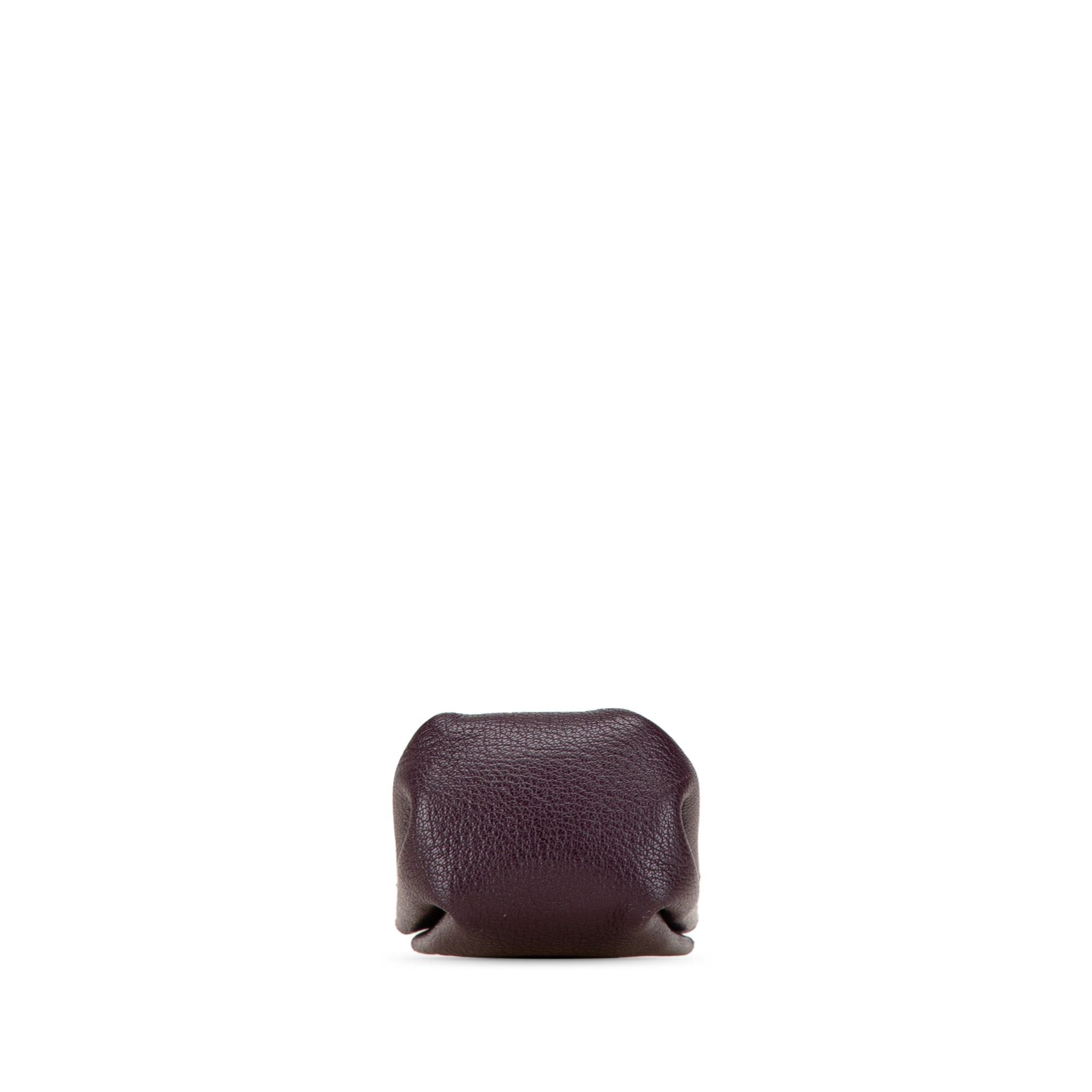 Hermes Hermès Courchevel Vespa Pouch Purple Size ONE SIZE - 3 Thumbnail