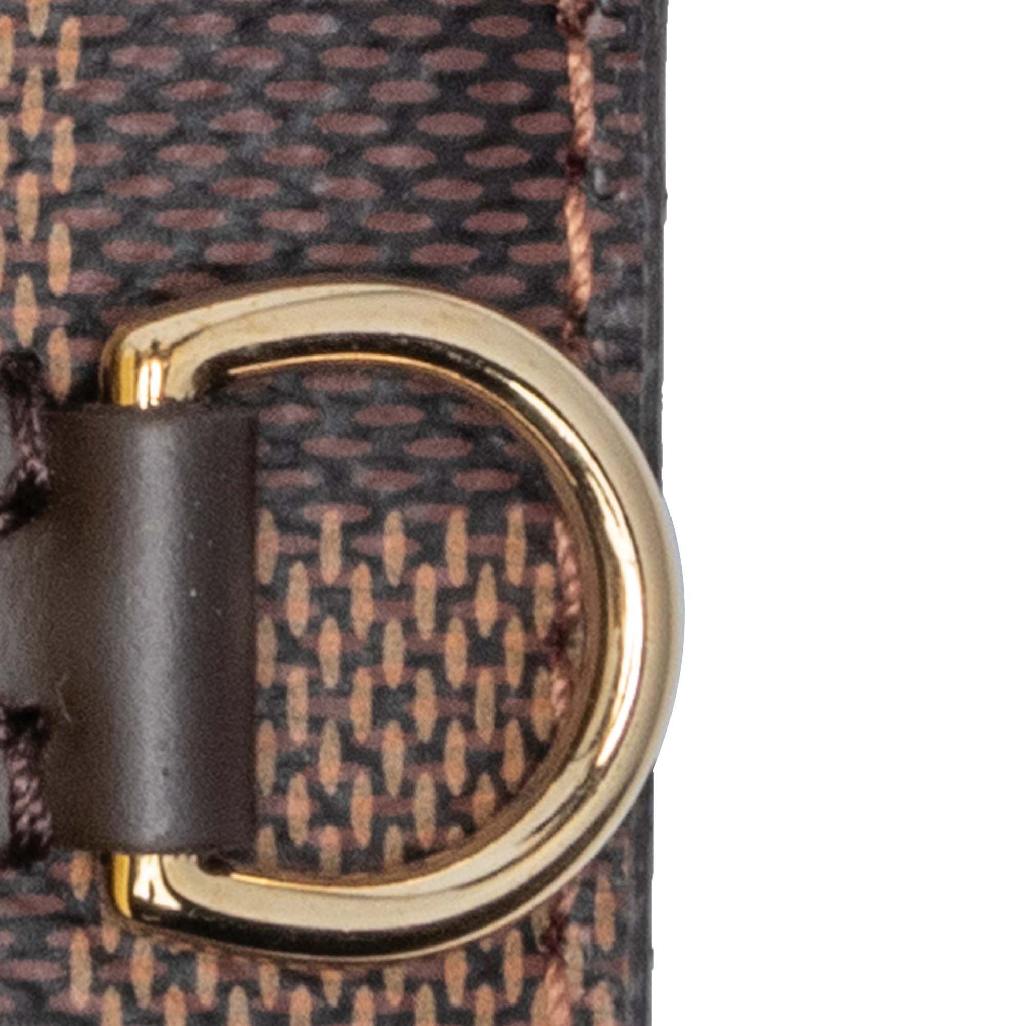 Louis Vuitton Louis Vuitton Damier Ebene Neverfull Pouch Brown Size ONE SIZE - 7 Thumbnail