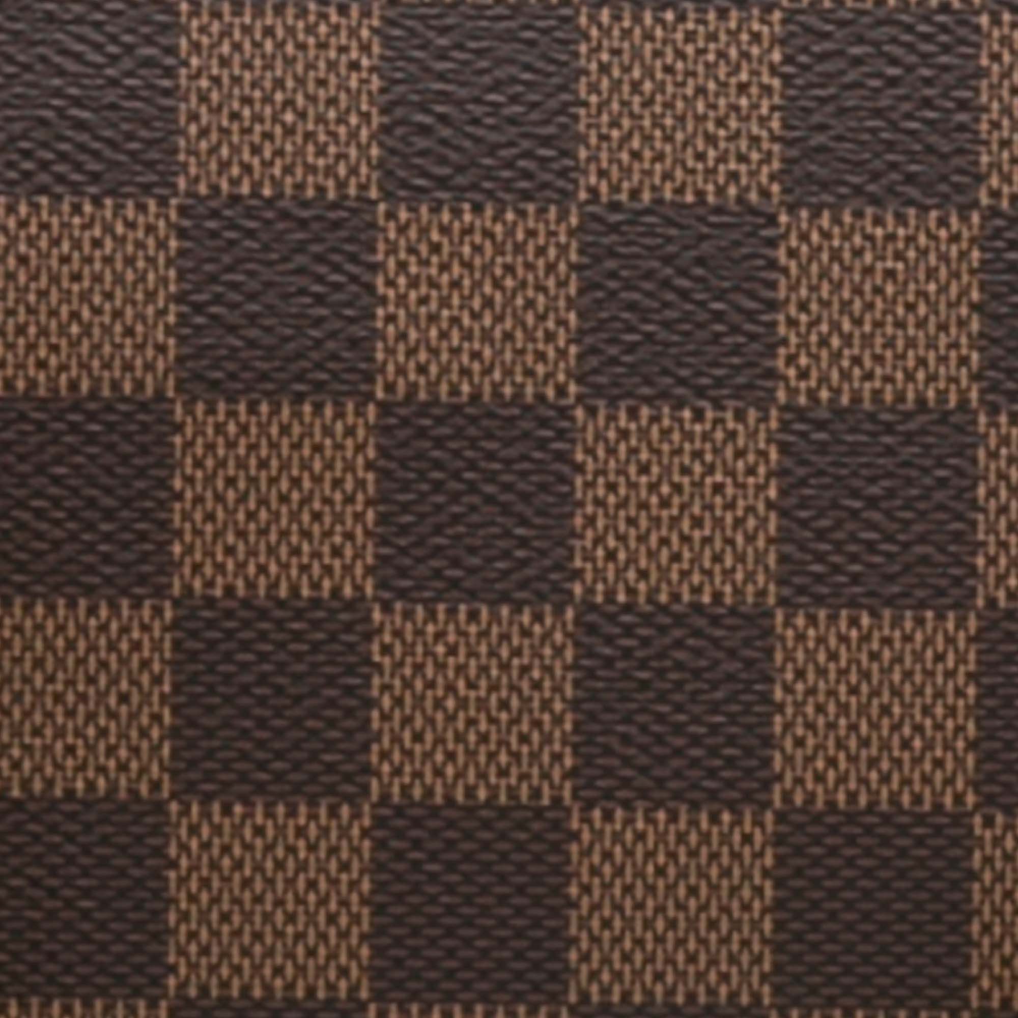 Louis Vuitton Louis Vuitton Damier Ebene Neverfull Pouch Brown Size ONE SIZE - 6 Thumbnail