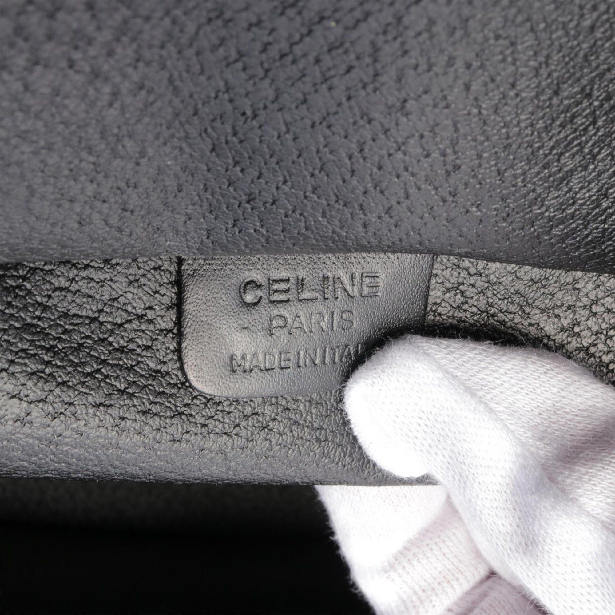 Celine Celine Macadam Coated Canvas Double Zip Vanity Bag Brown Size ONE SIZE - 5 Thumbnail