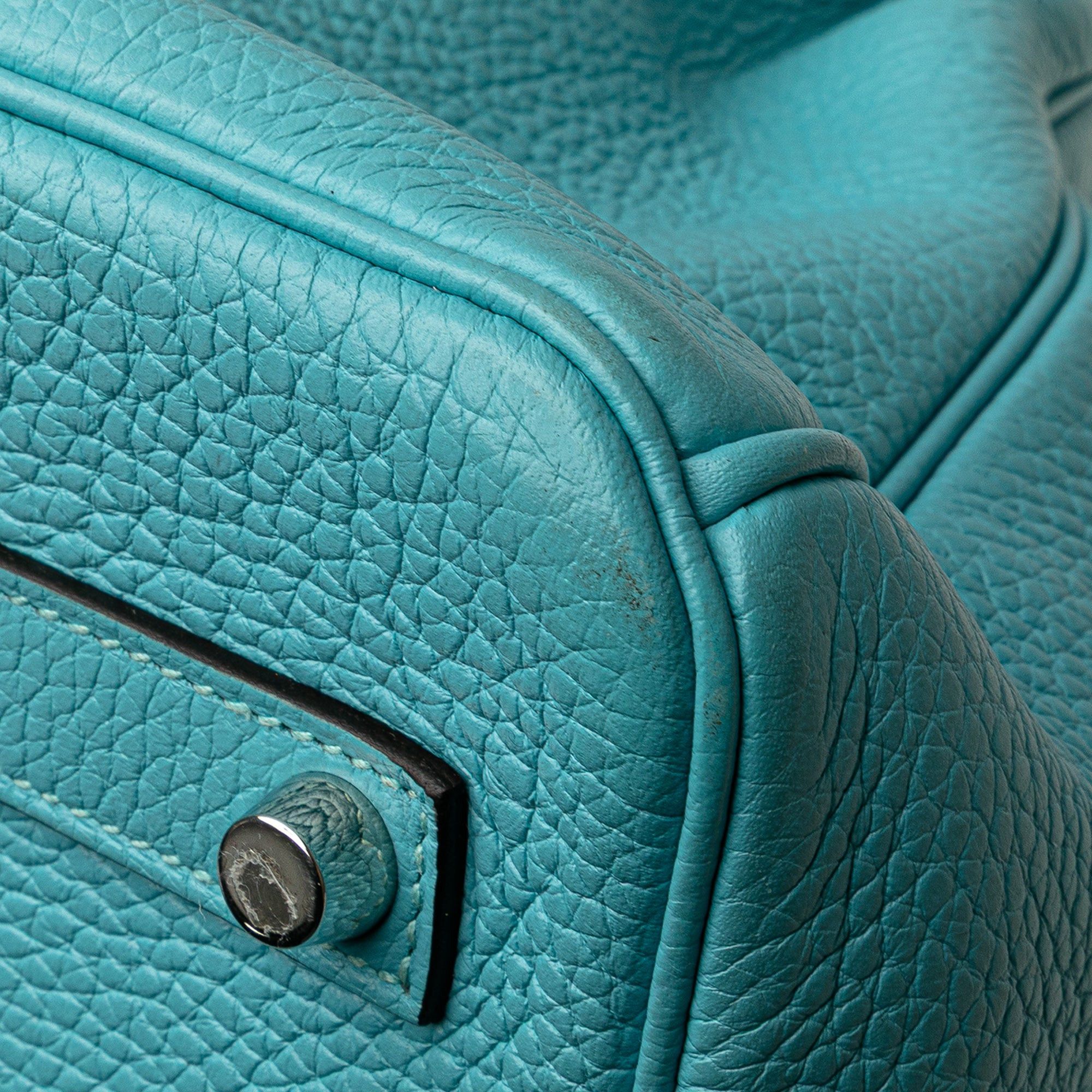 Hermes Hermès Togo Birkin Retourne 35 Blue Size ONE SIZE - 13 Thumbnail