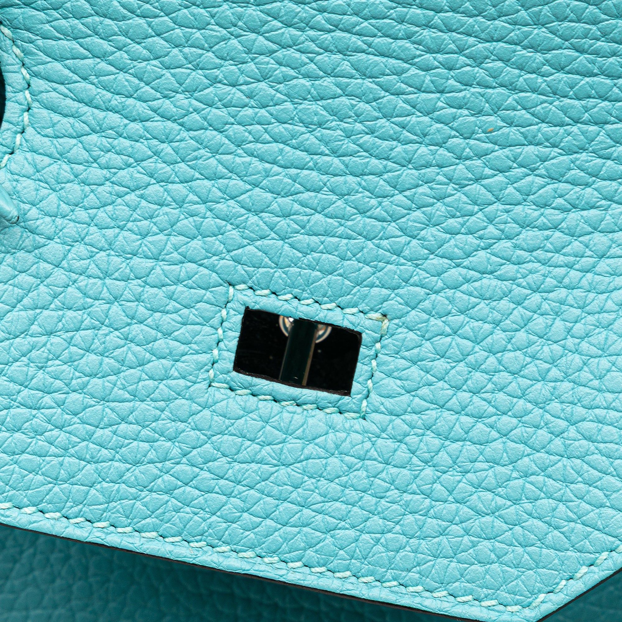 Hermes Hermès Togo Birkin Retourne 35 Blue Size ONE SIZE - 8 Thumbnail
