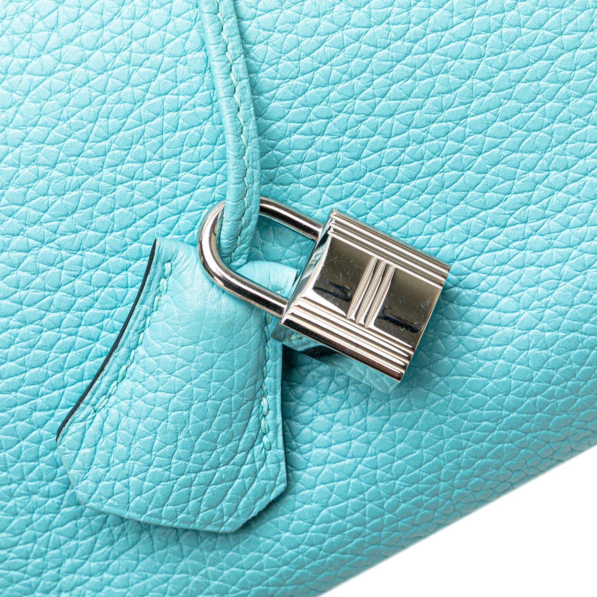 Hermes Hermès Togo Birkin Retourne 35 Blue Size ONE SIZE - 11 Thumbnail