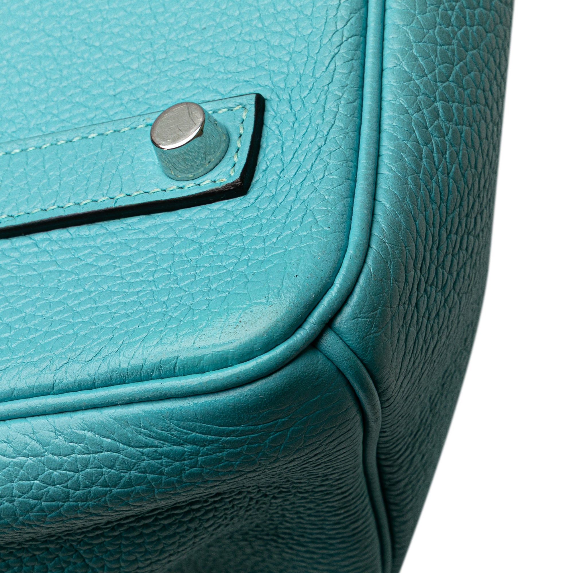 Hermes Hermès Togo Birkin Retourne 35 Blue Size ONE SIZE - 14 Thumbnail
