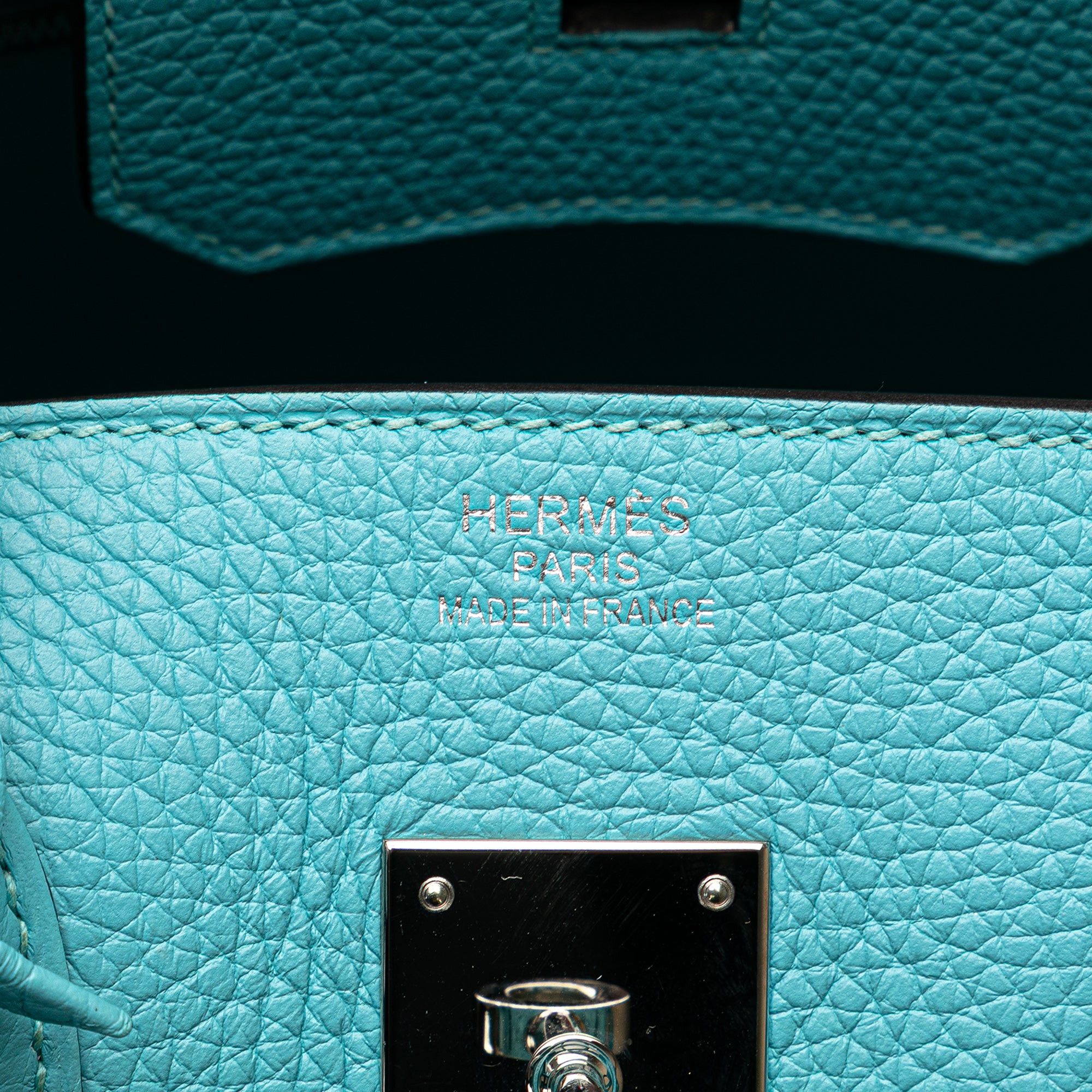 Hermes Hermès Togo Birkin Retourne 35 Blue Size ONE SIZE - 5 Thumbnail