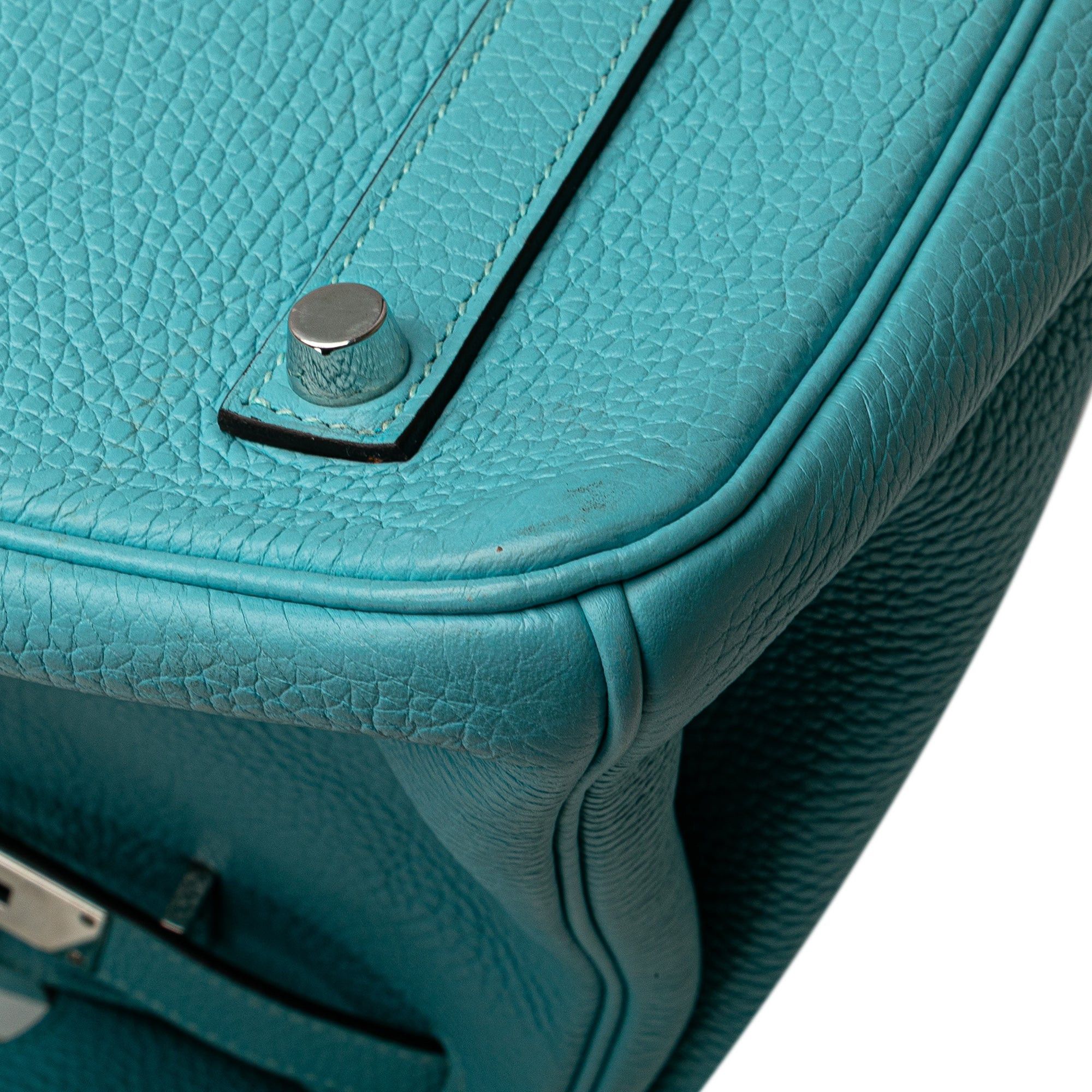 Hermes Hermès Togo Birkin Retourne 35 Blue Size ONE SIZE - 15 Thumbnail