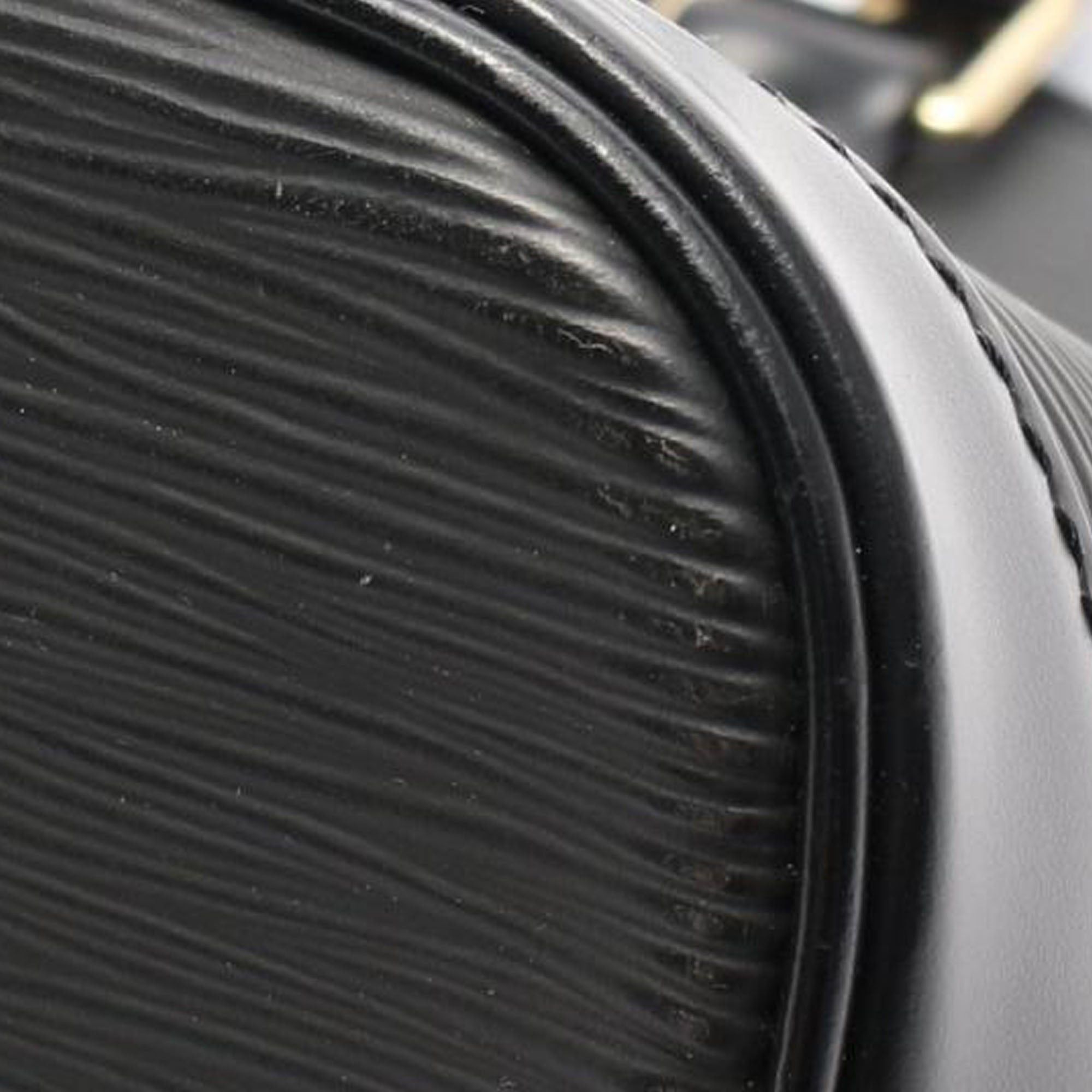 Louis Vuitton Louis Vuitton Epi Alma PM Black Size ONE SIZE - 9 Thumbnail