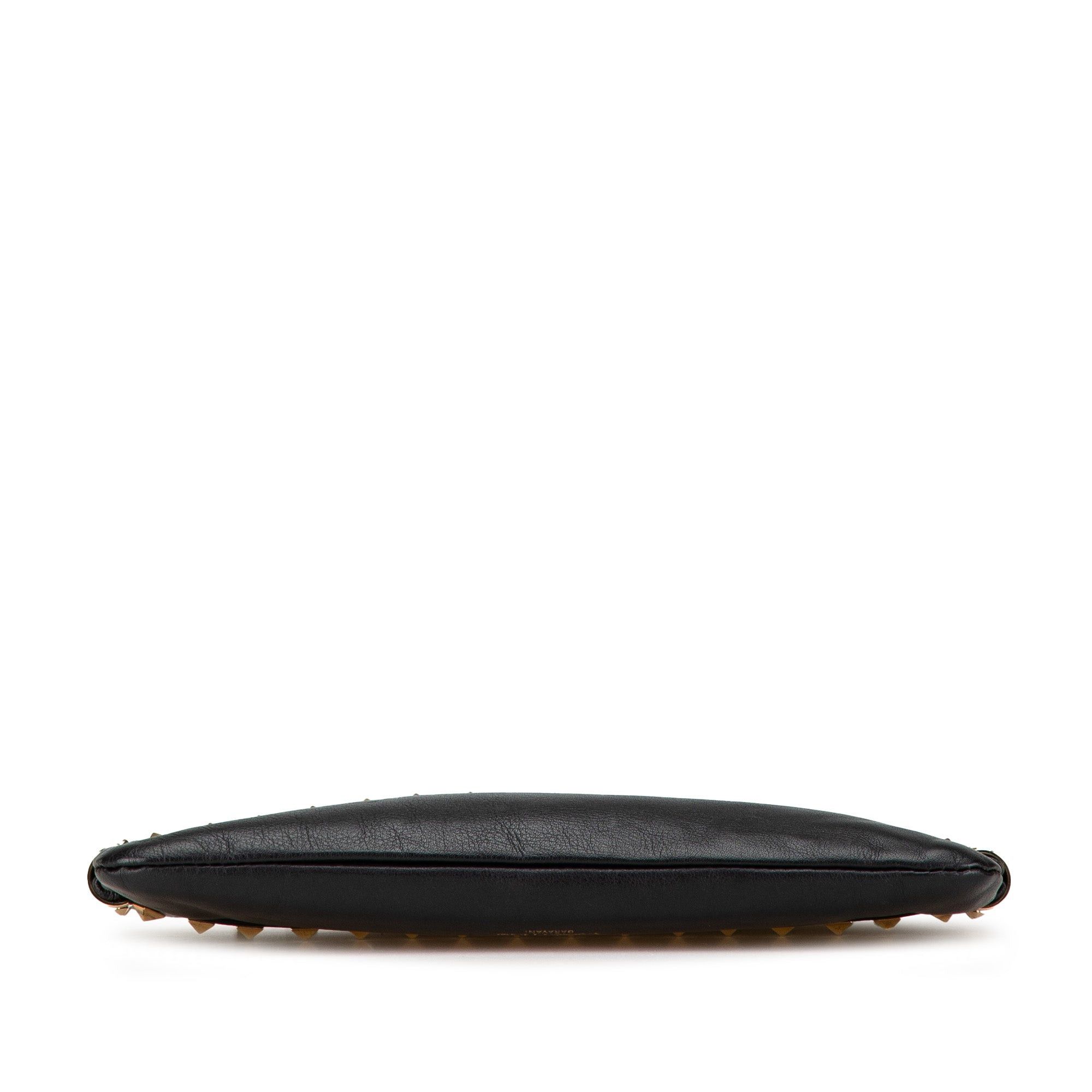 Valentino Valentino Leather Rockstud Wristlet Clutch Black Size ONE SIZE - 3 Thumbnail