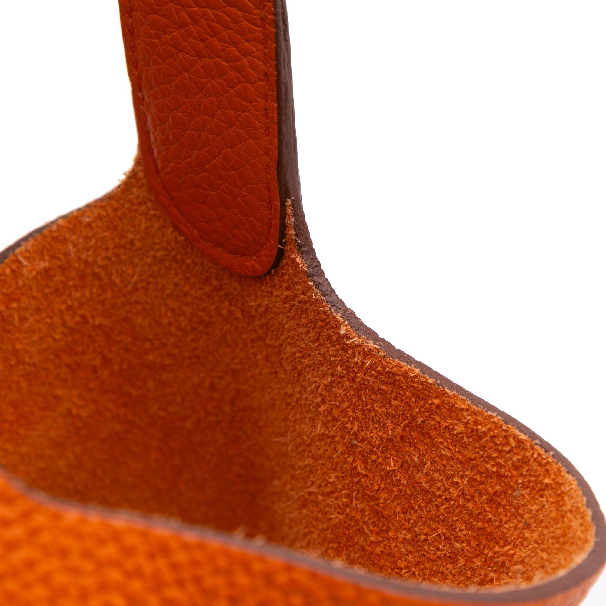 Hermes Hermès Clemence Picotin Lock 26 Orange Size ONE SIZE - 8 Thumbnail
