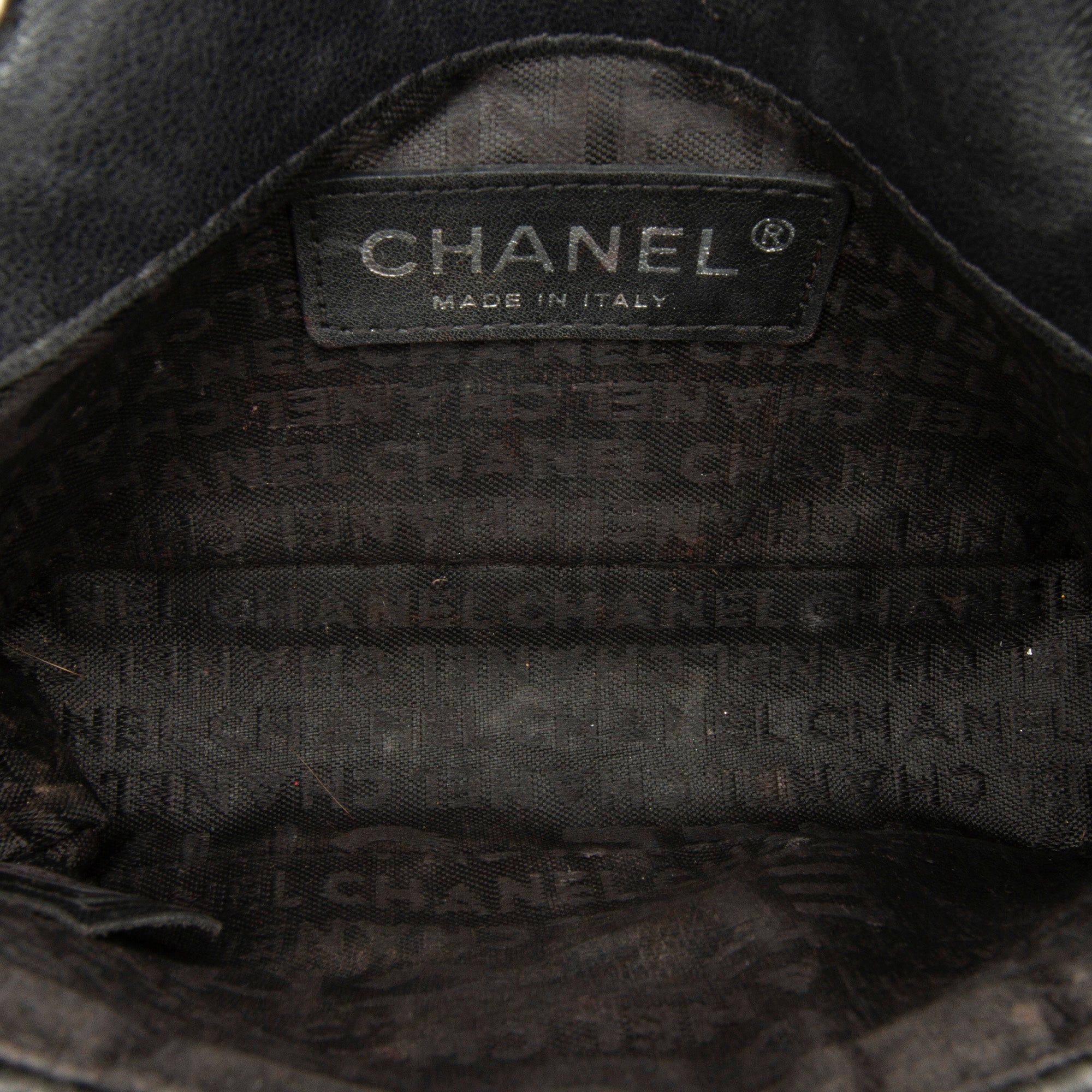 Chanel Chanel Extra Mini Satin Choco Bar Charms Flap Bag Black Size ONE SIZE - 6 Thumbnail