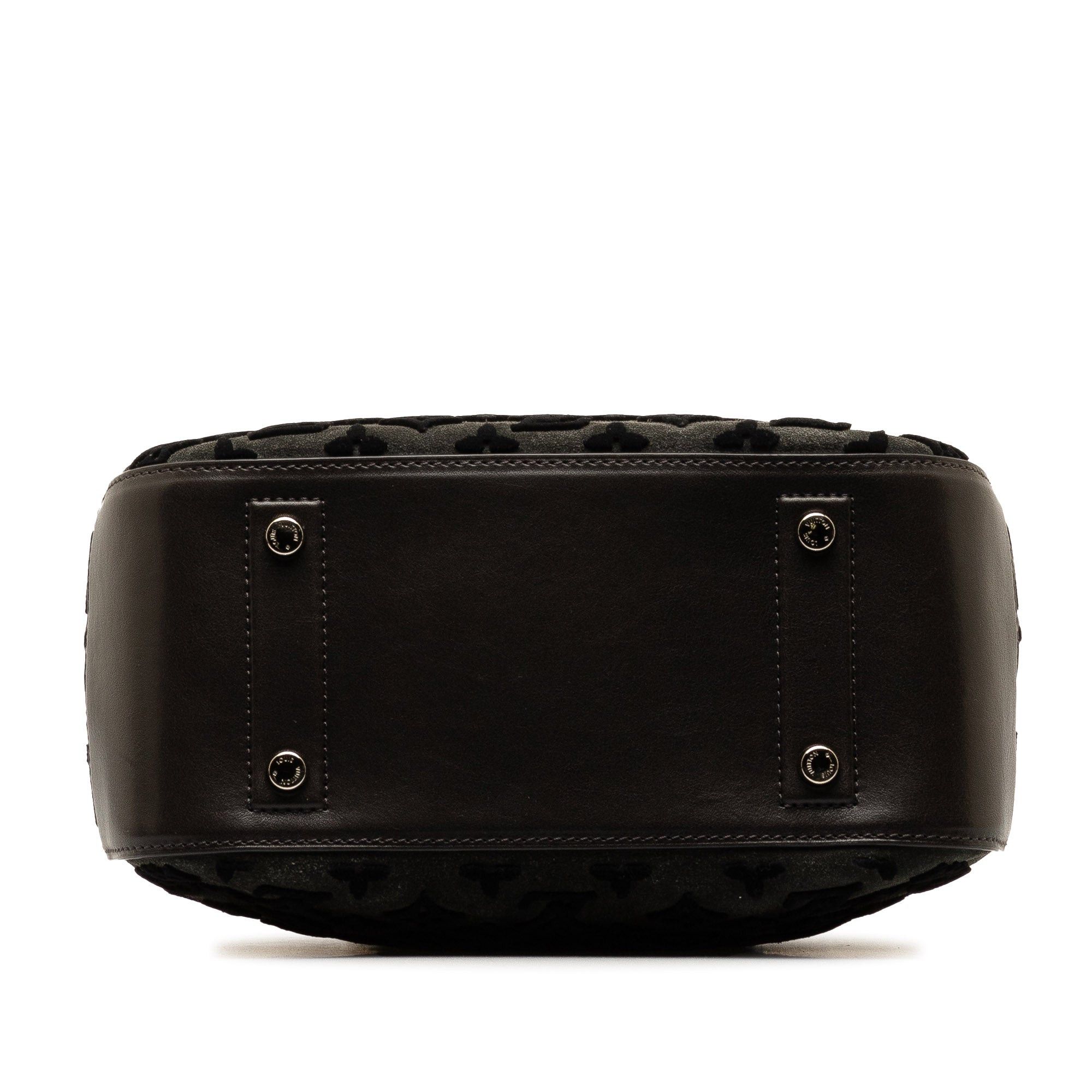 Louis Vuitton Louis Vuitton Monogram Tuffetage Deauville Cube Black Size ONE SIZE - 4 Thumbnail