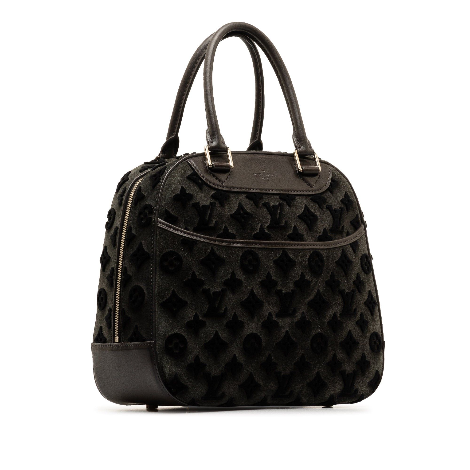 Louis Vuitton Louis Vuitton Monogram Tuffetage Deauville Cube Black Size ONE SIZE - 2 Thumbnail