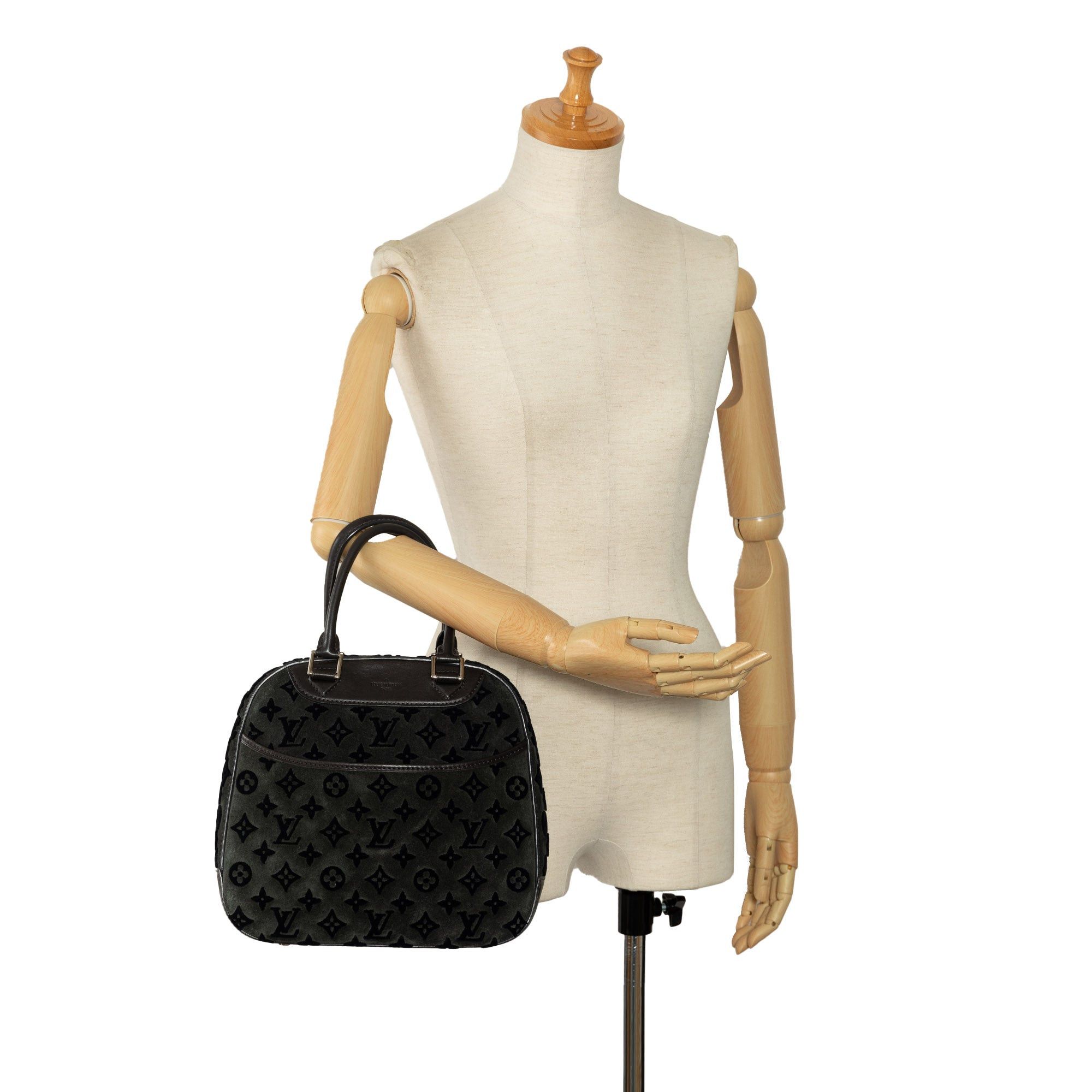 Louis Vuitton Louis Vuitton Monogram Tuffetage Deauville Cube Black Size ONE SIZE - 10 Thumbnail