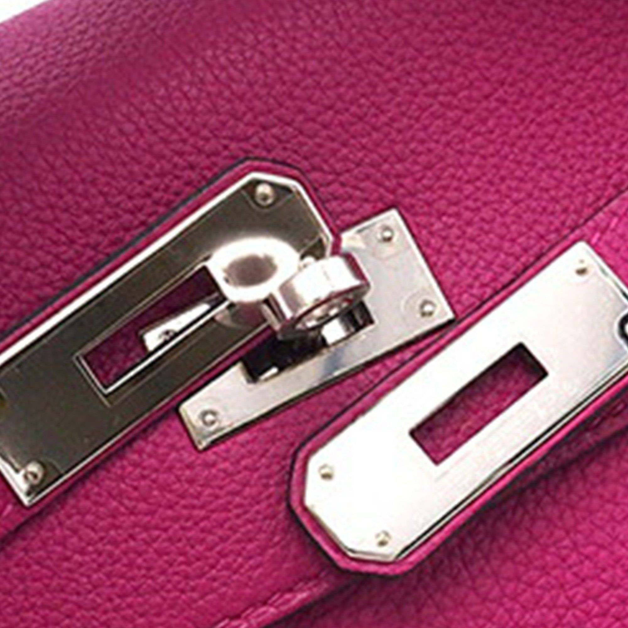 Hermes Hermès Togo Kelly II Retourne 28 Pink Size ONE SIZE - 7 Thumbnail