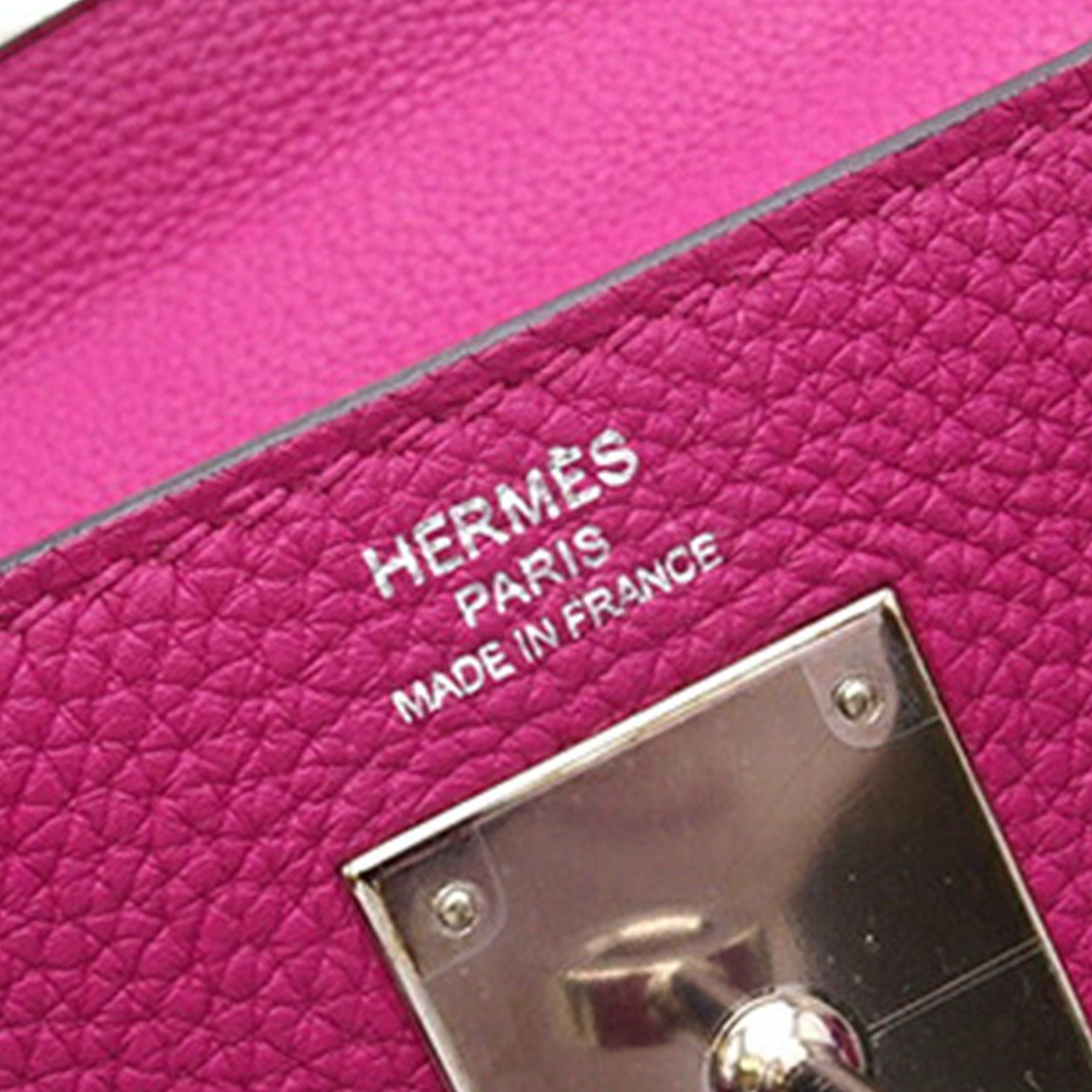 Hermes Hermès Togo Kelly II Retourne 28 Pink Size ONE SIZE - 5 Thumbnail