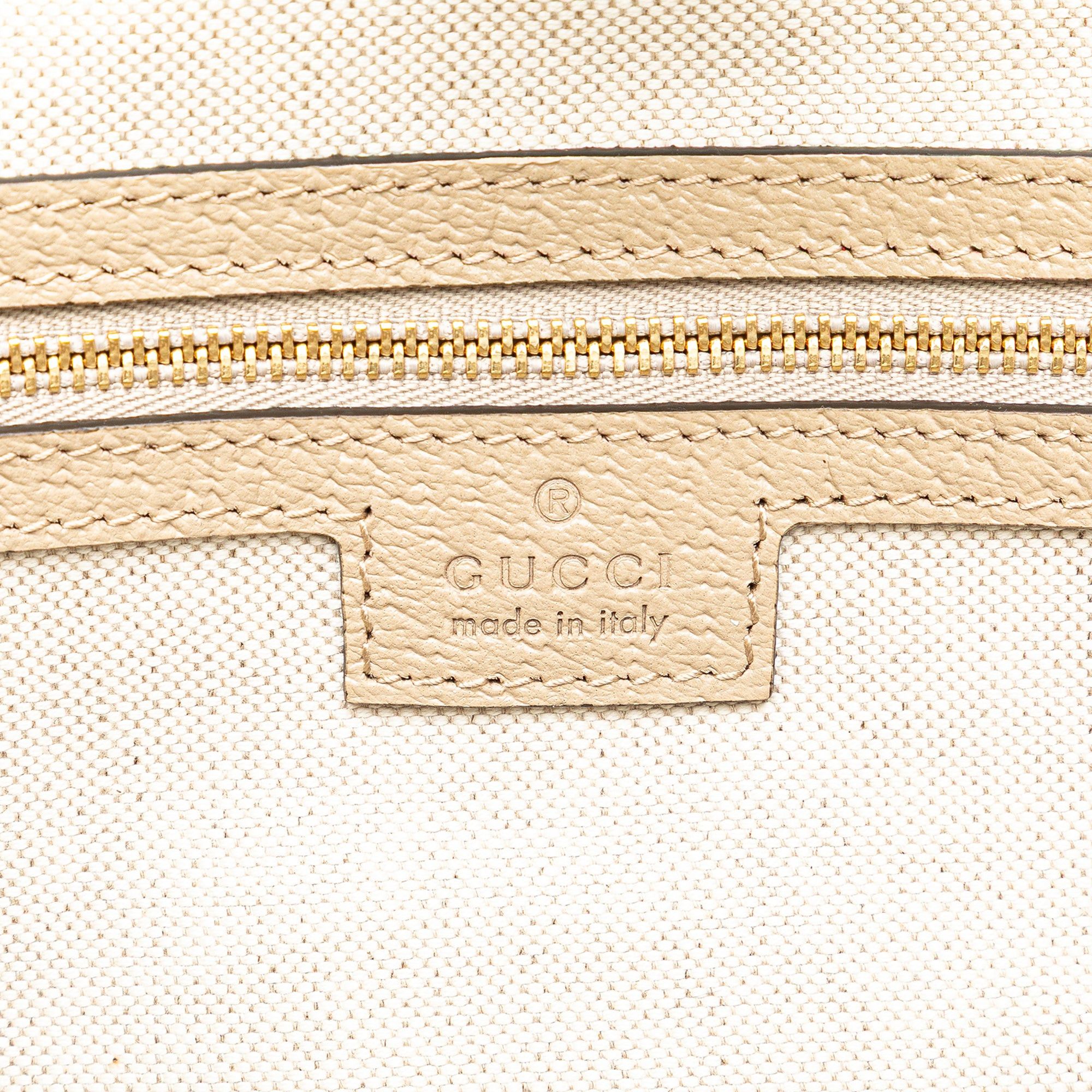 Gucci Gucci Medium GG Supreme Ophidia Tote Brown Size ONE SIZE - 5 Thumbnail