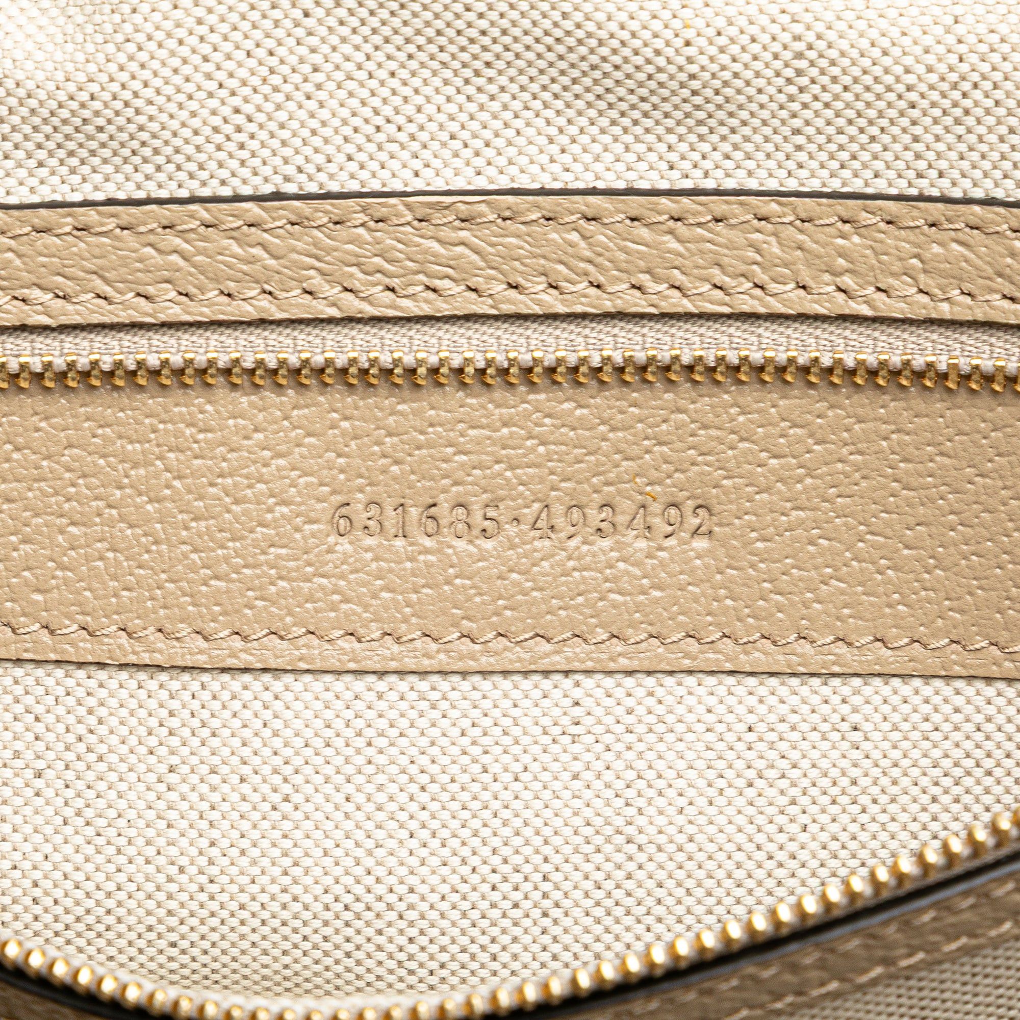 Gucci Gucci Medium GG Supreme Ophidia Tote Brown Size ONE SIZE - 6 Thumbnail