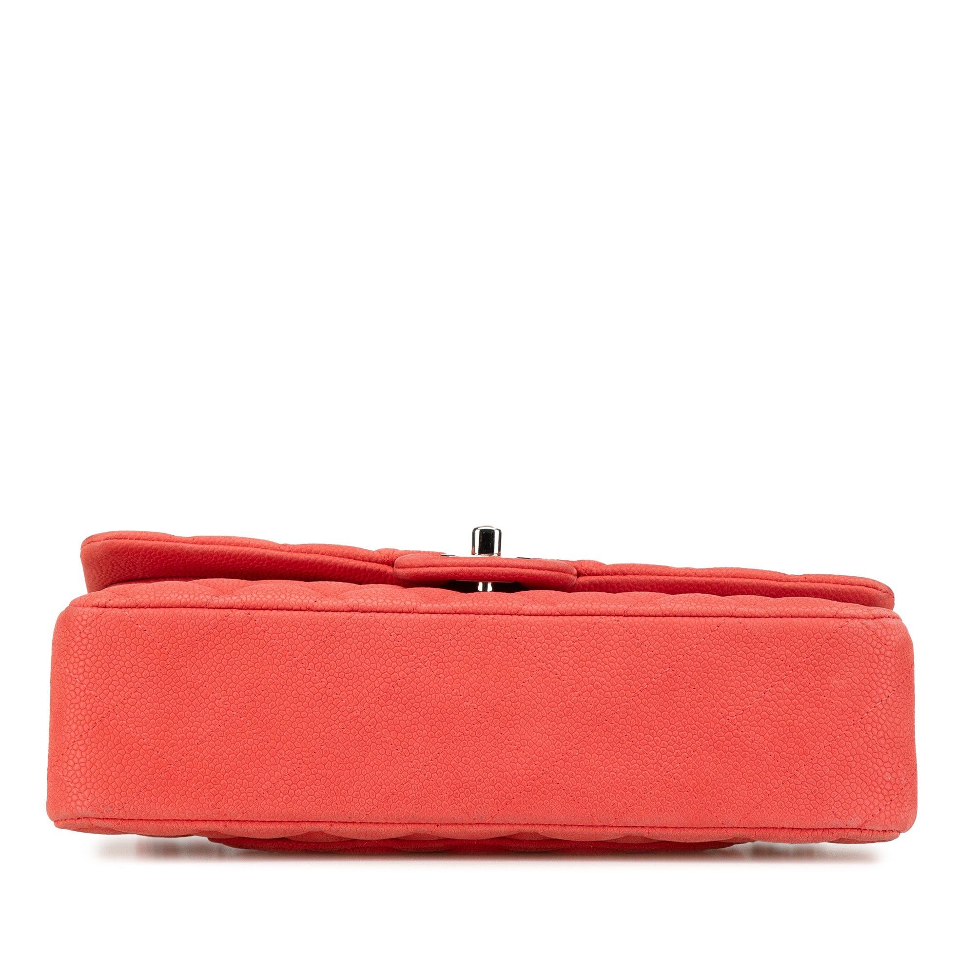 Chanel Chanel Medium Classic Caviar Double Flap Pink Size ONE SIZE - 3 Thumbnail