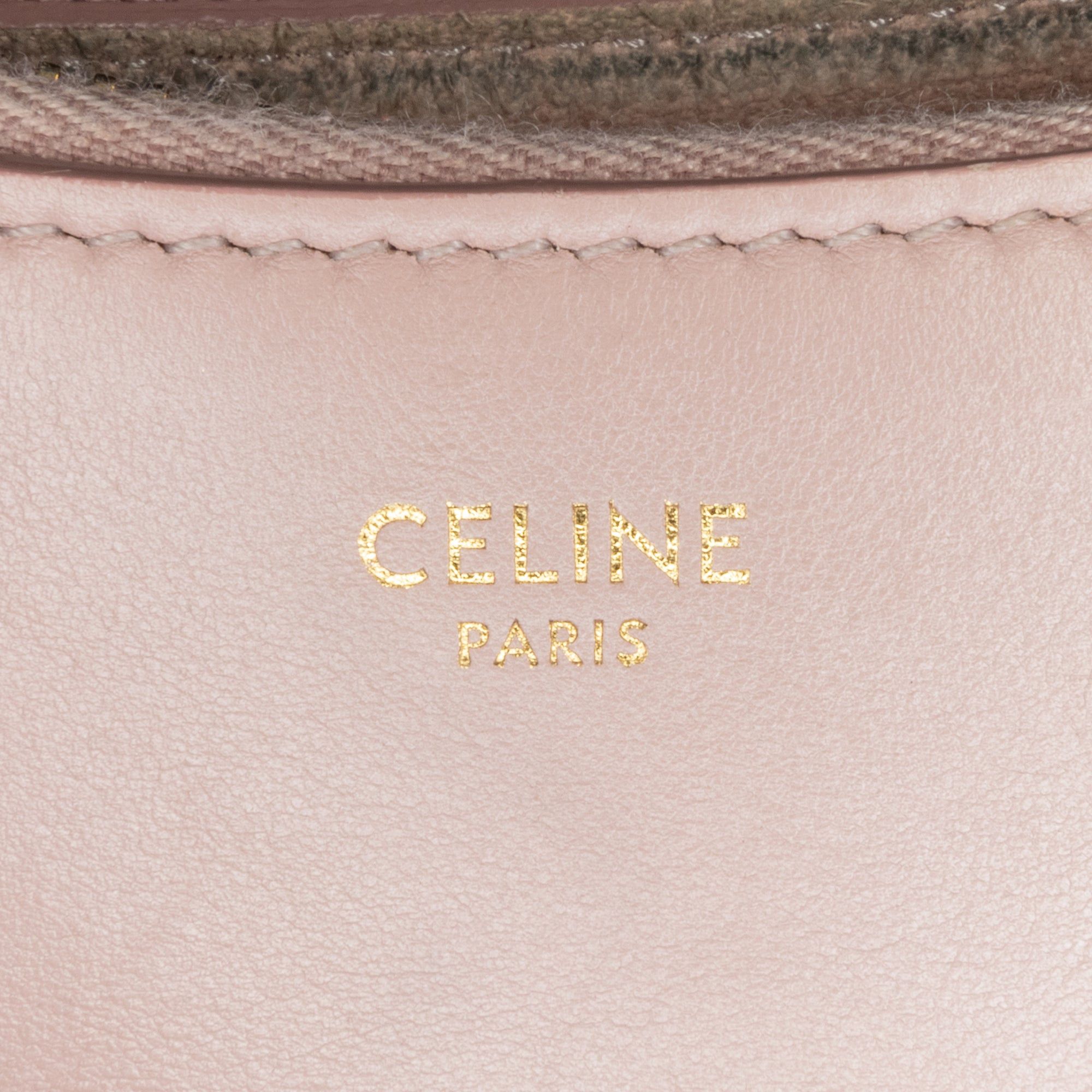 Celine Celine Leather Ava Shoulder Bag Pink Size ONE SIZE - 6 Thumbnail