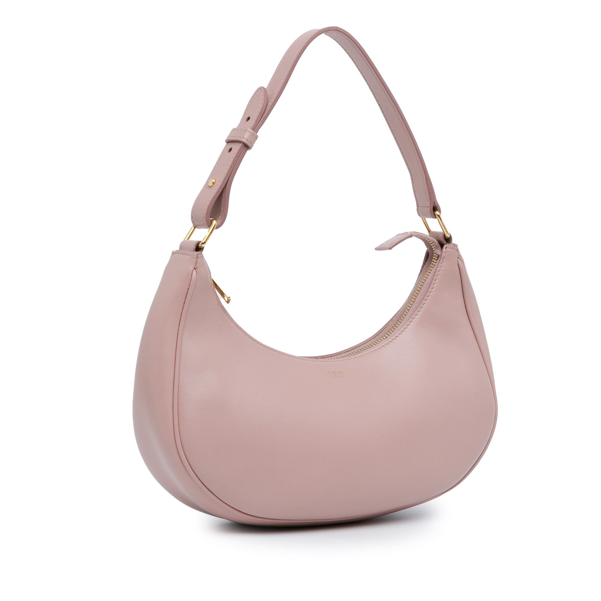Celine Celine Leather Ava Shoulder Bag Pink Size ONE SIZE - 2 Thumbnail