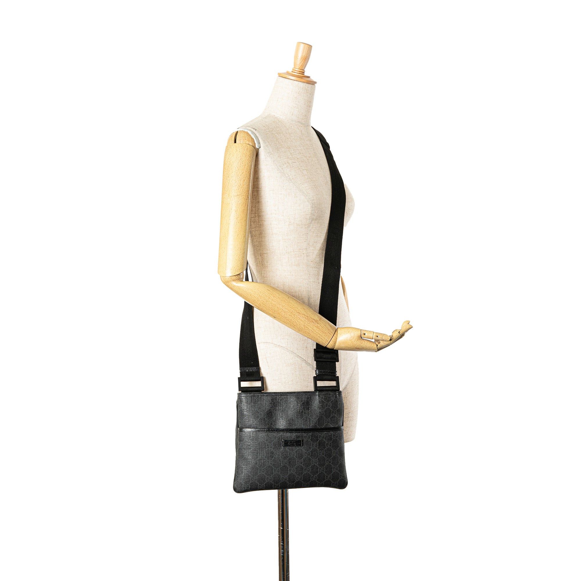 Gucci Gucci GG Supreme Crossbody Black Size ONE SIZE - 7 Thumbnail