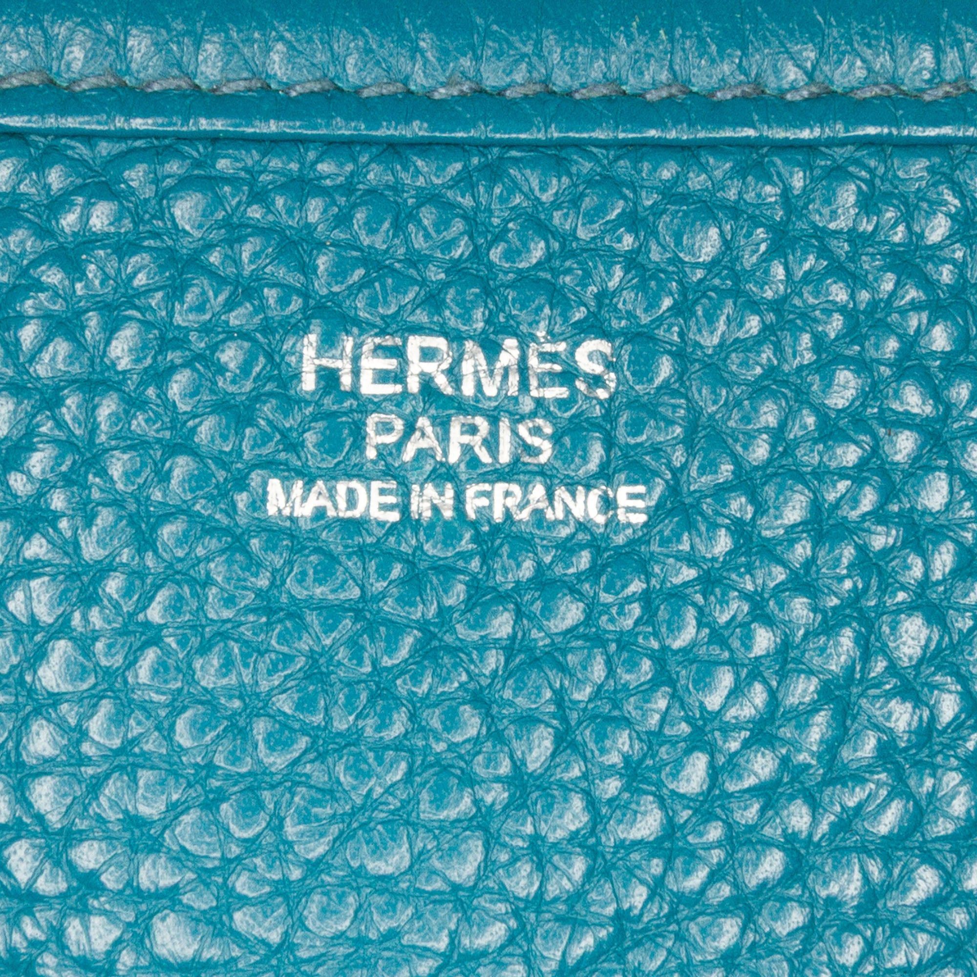 Hermes Hermès Clemence Evelyne III PM Blue Size ONE SIZE - 5 Thumbnail