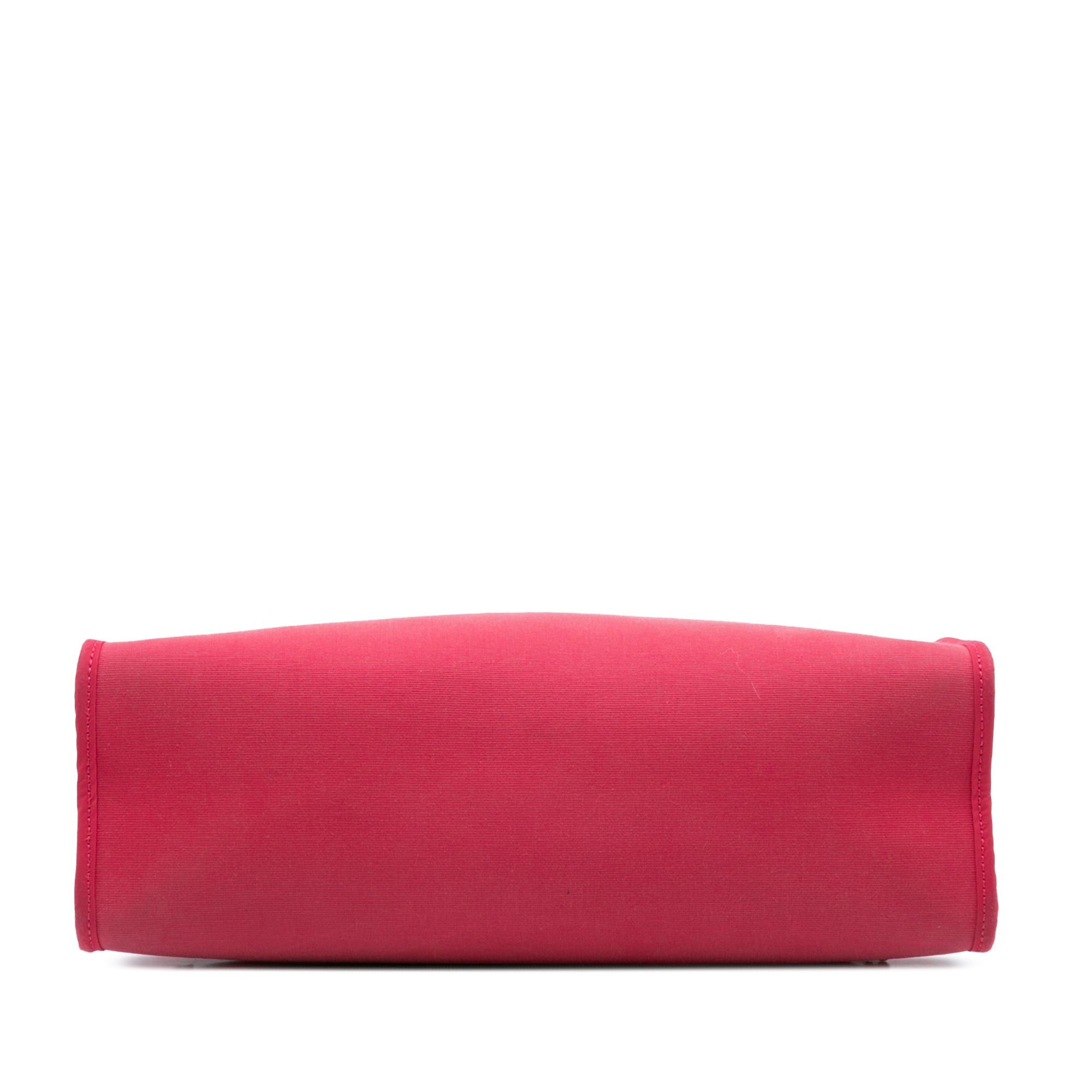 Hermes Hermès Canvas Herbag Zip 31 Pink Size ONE SIZE - 3 Thumbnail
