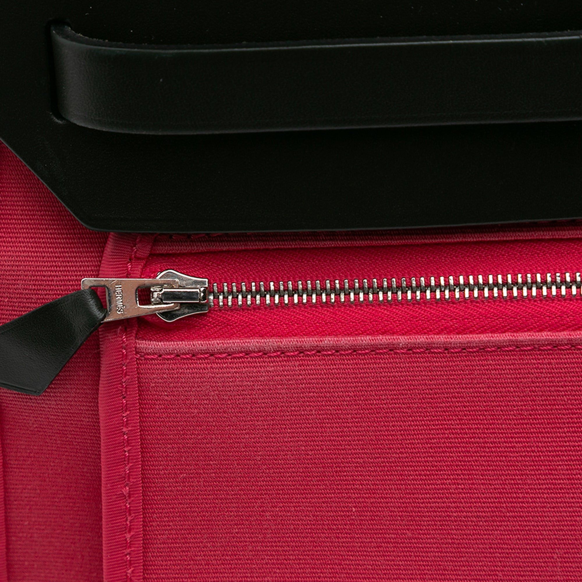 Hermes Hermès Canvas Herbag Zip 31 Pink Size ONE SIZE - 7 Thumbnail